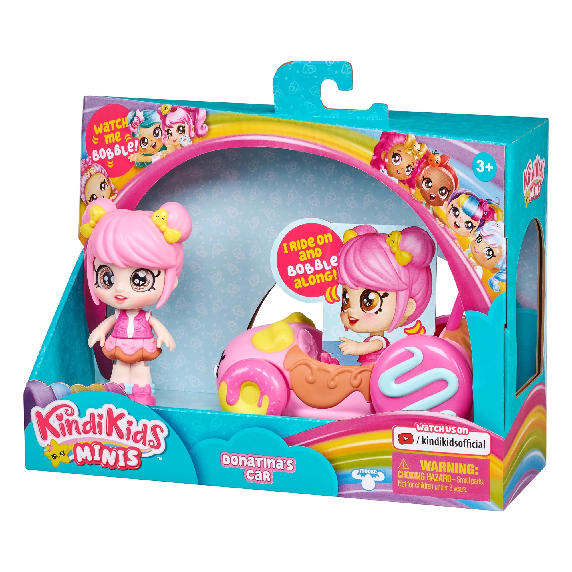 Kindi Kids Minis Donatina's Donut Car & Doll
