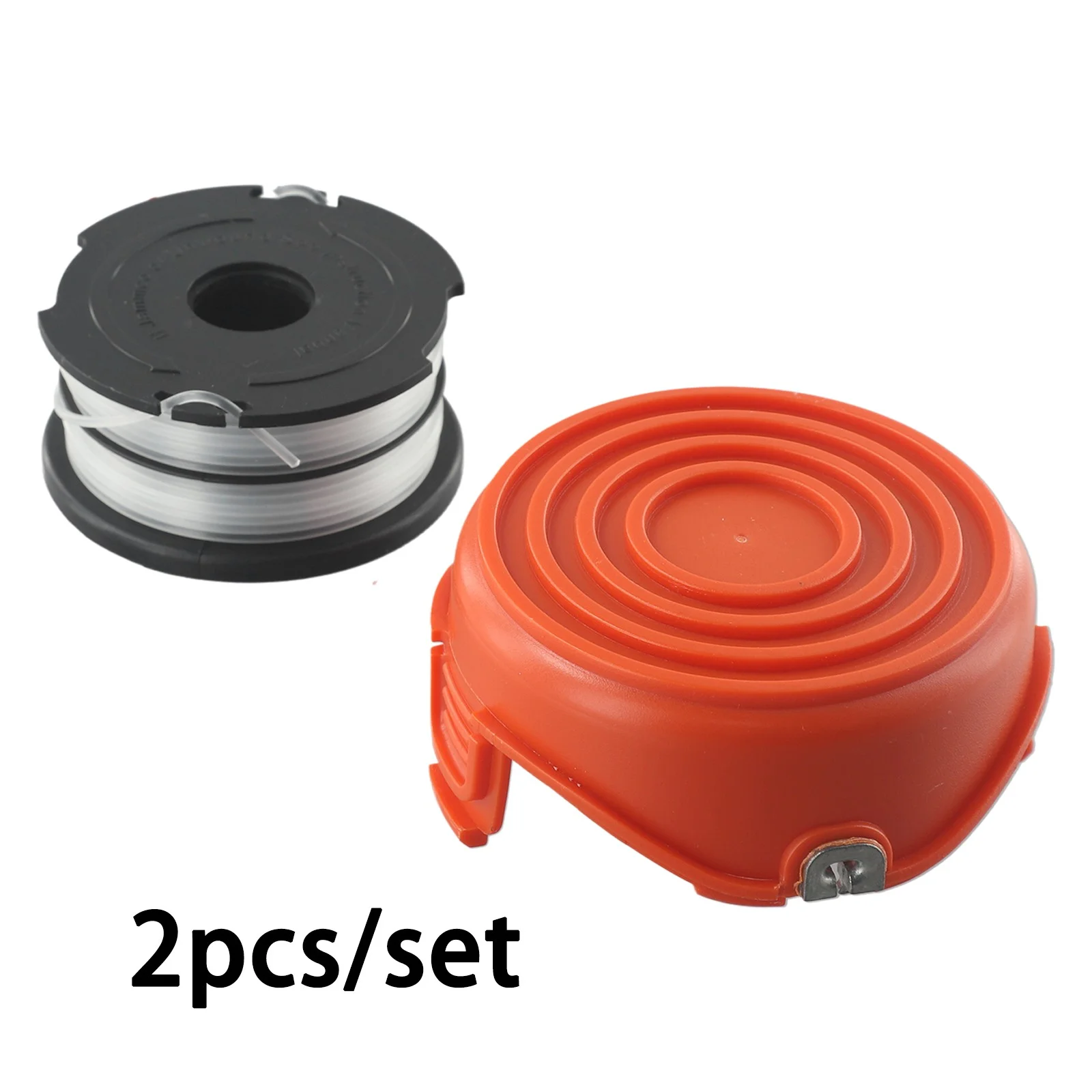For Black & Decker Spare String Trimmer Strimmer Cover Cap + Spool and Line