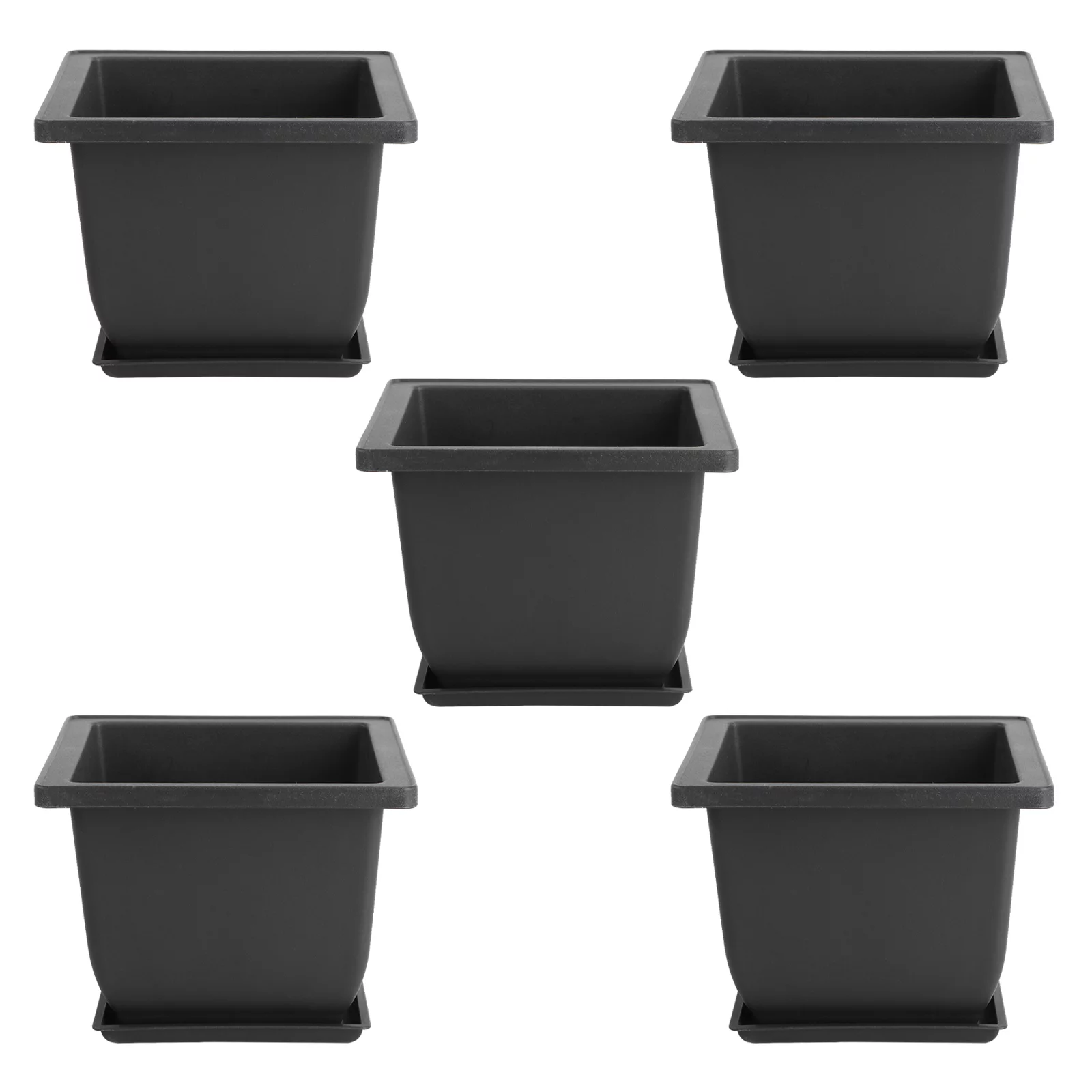 Etereauty Pot Cactus Bowl Succulents Planter Plant Pots Flower Small Air Containers Container Nursery Bonsai Plastic