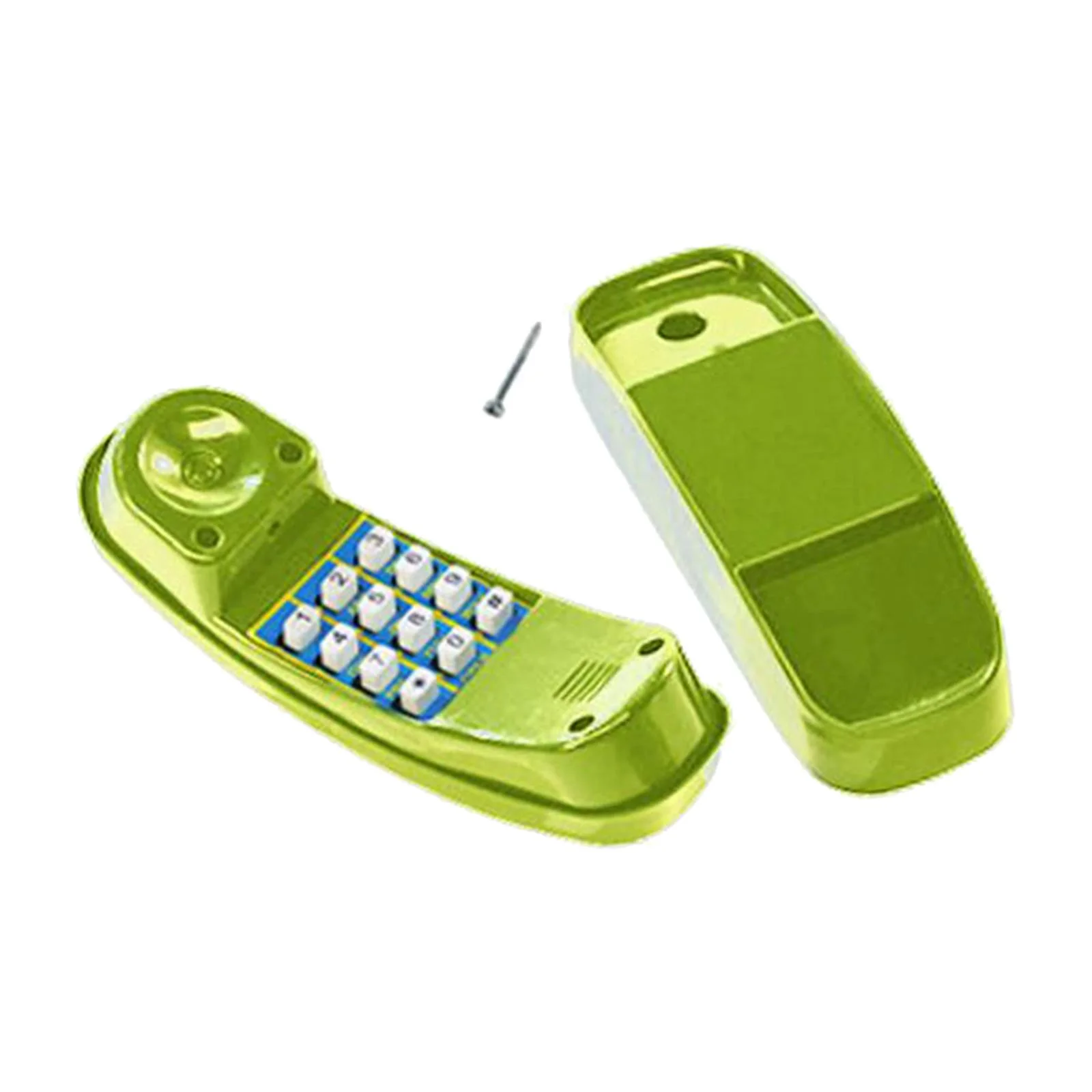 DOLITY Playground Swing Set Telephone Toy Pretend Play Numeric Key Telephone Tree House