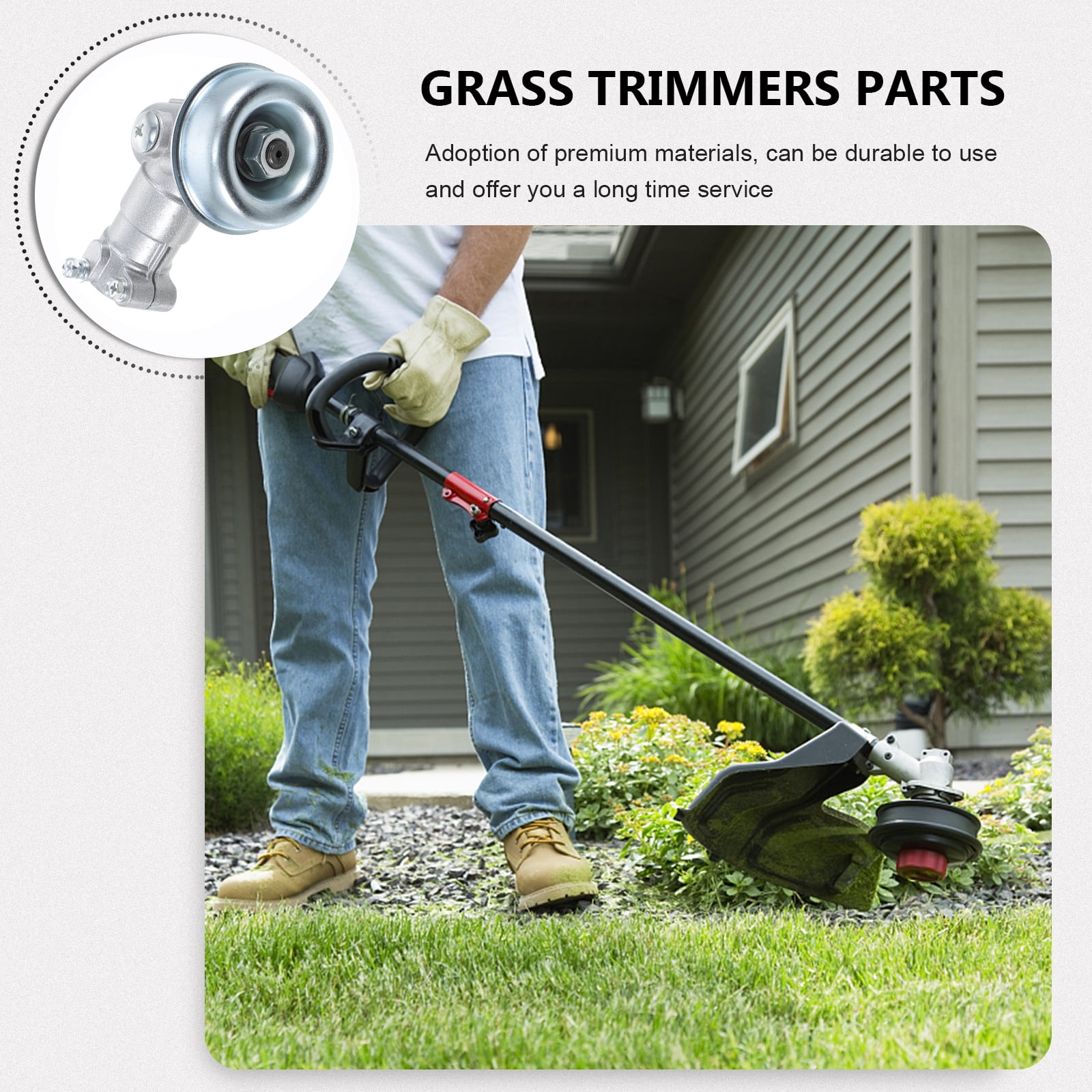 Lawn Mower Grass Trimmers Parts Head Outdoor Accessories Weedeater for Replacement