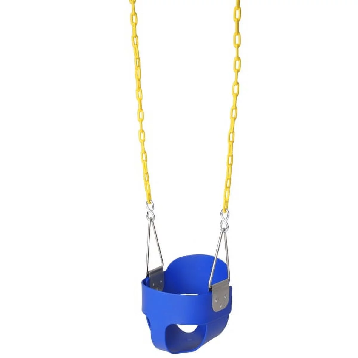Burufy Swing Set Stuff Highback Full Bucket Swing Blue