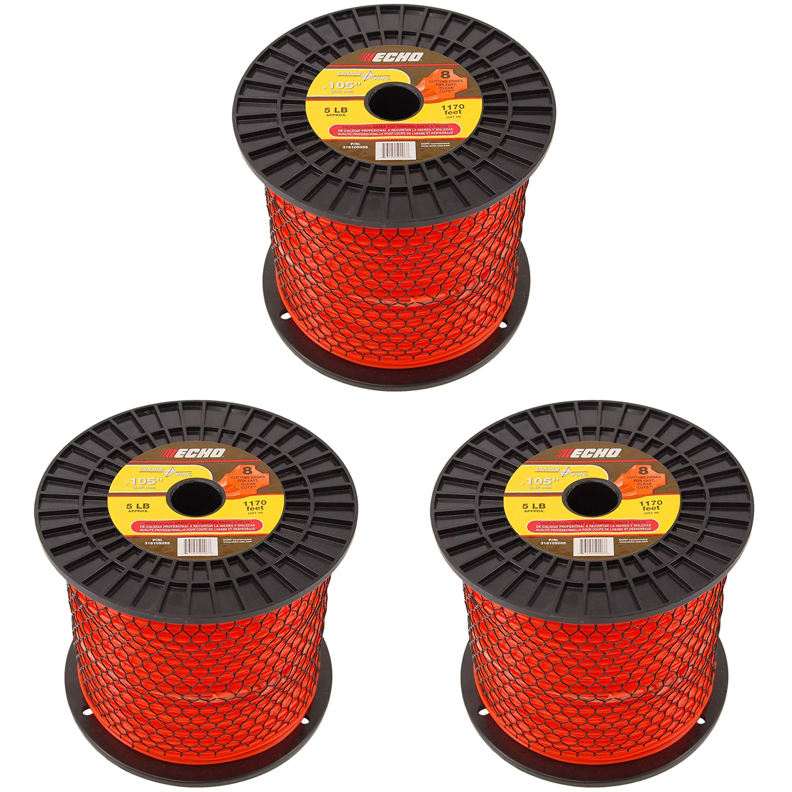 Echo Genuine Cross-Fire 5 Lb Spool .105
