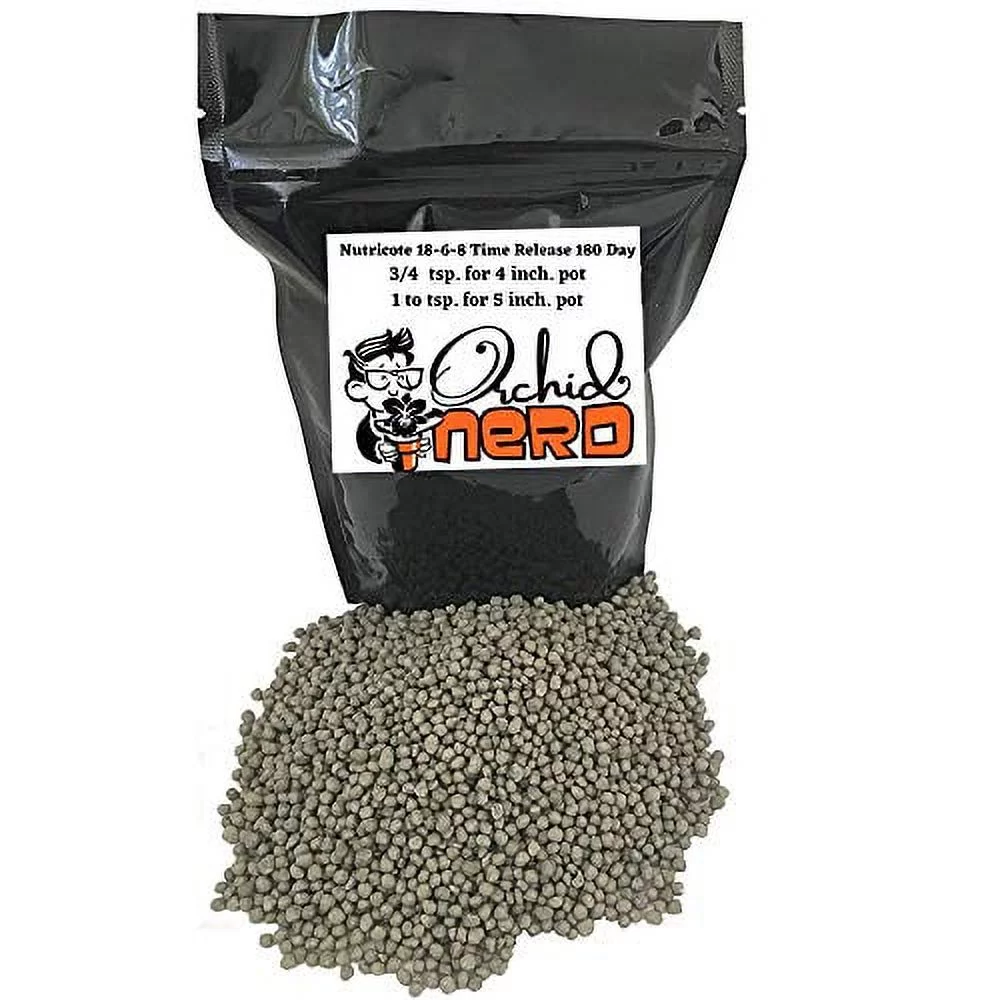 Nutricote Orchid Food by Orchid Nerd, 15-Ounce (Orchid Ferlizer) 18-6-8 Slow Time Release