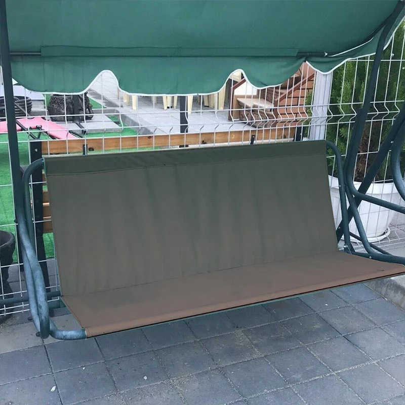 S-XL 4Colors Thickened Waterproof Swing Seat Bench Cover  2-3 Seat Durable Outdoor Garden Patio Replacement Chair Cover