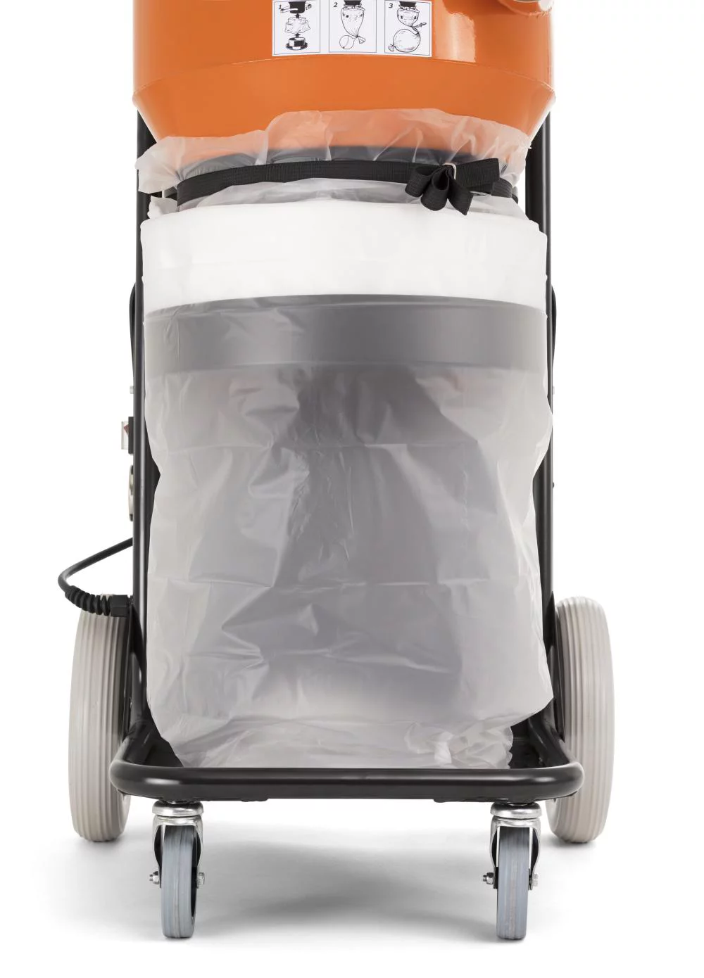 Husqvarna Construction S26 Single Phase Hepa Dust Extractor With Jet Pulse Pre-Filter Cleaning