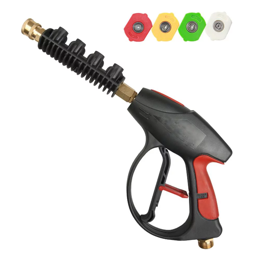 Compressed Air Cleaning Water , Garden Water Sprayer, High Pressure Washing With 4 Different Nozzles Durable