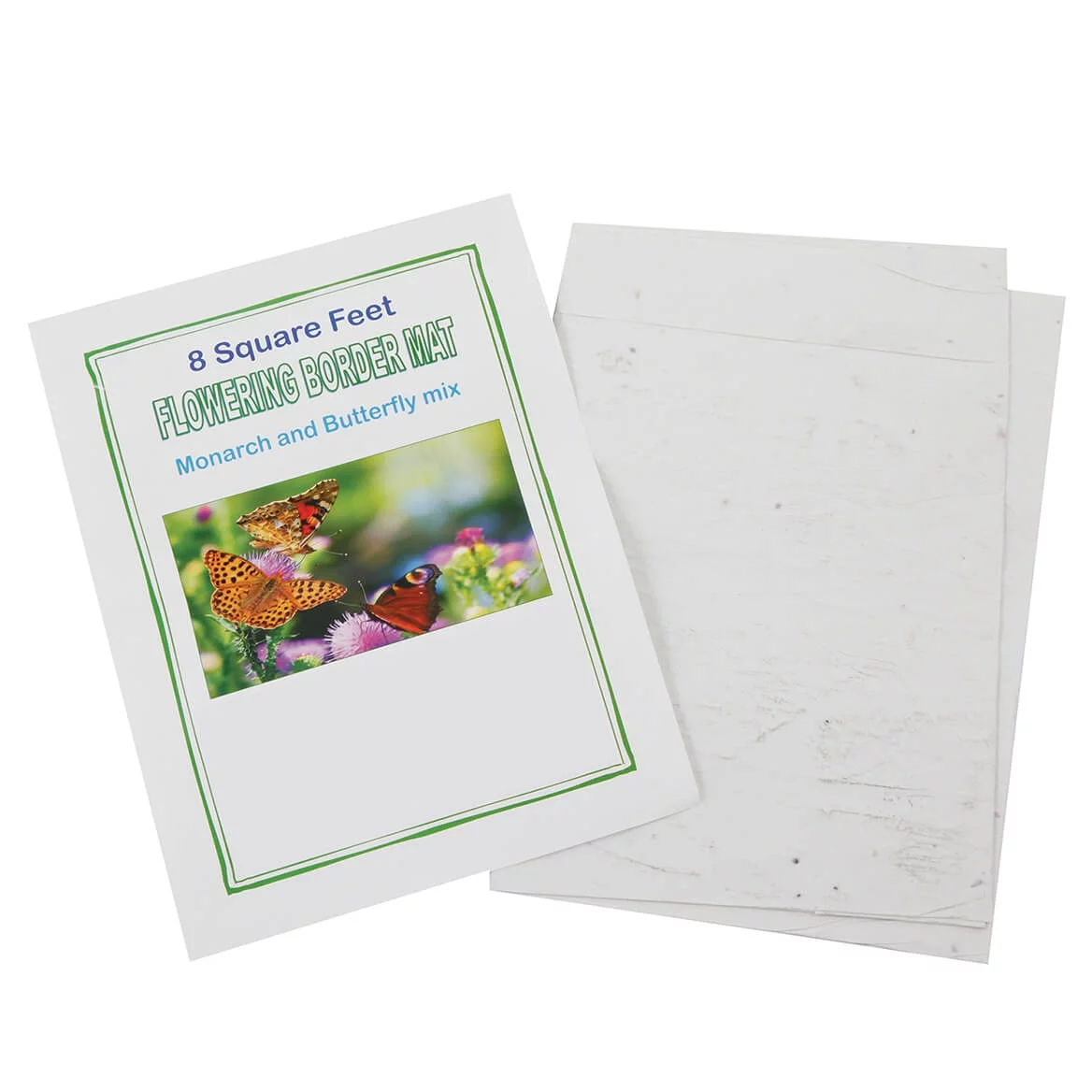 Monarch Butterfly Flower Roll Out Seed Mat