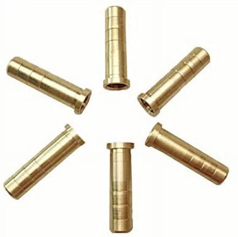 GPP Arrow Point Insert Brass Inserts for Hunting Arrow Heads Broadheads Copper Arrow Inserts .244/6.2mm,50 Gr, 24 PK