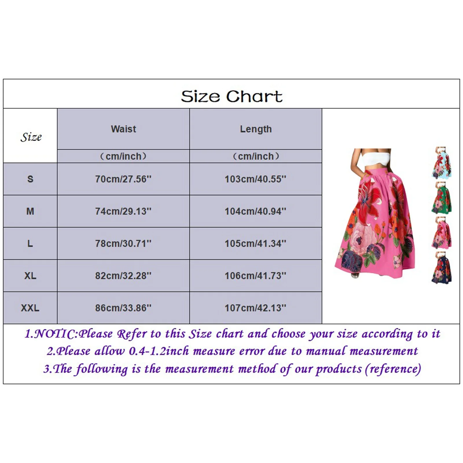 Spring Maxi Skirt Women Bohemian Floral Print Maxi Skirt High Waist Pocket Party Beach Long Skirt Skirt Sets Women 2 Piece Outfits For