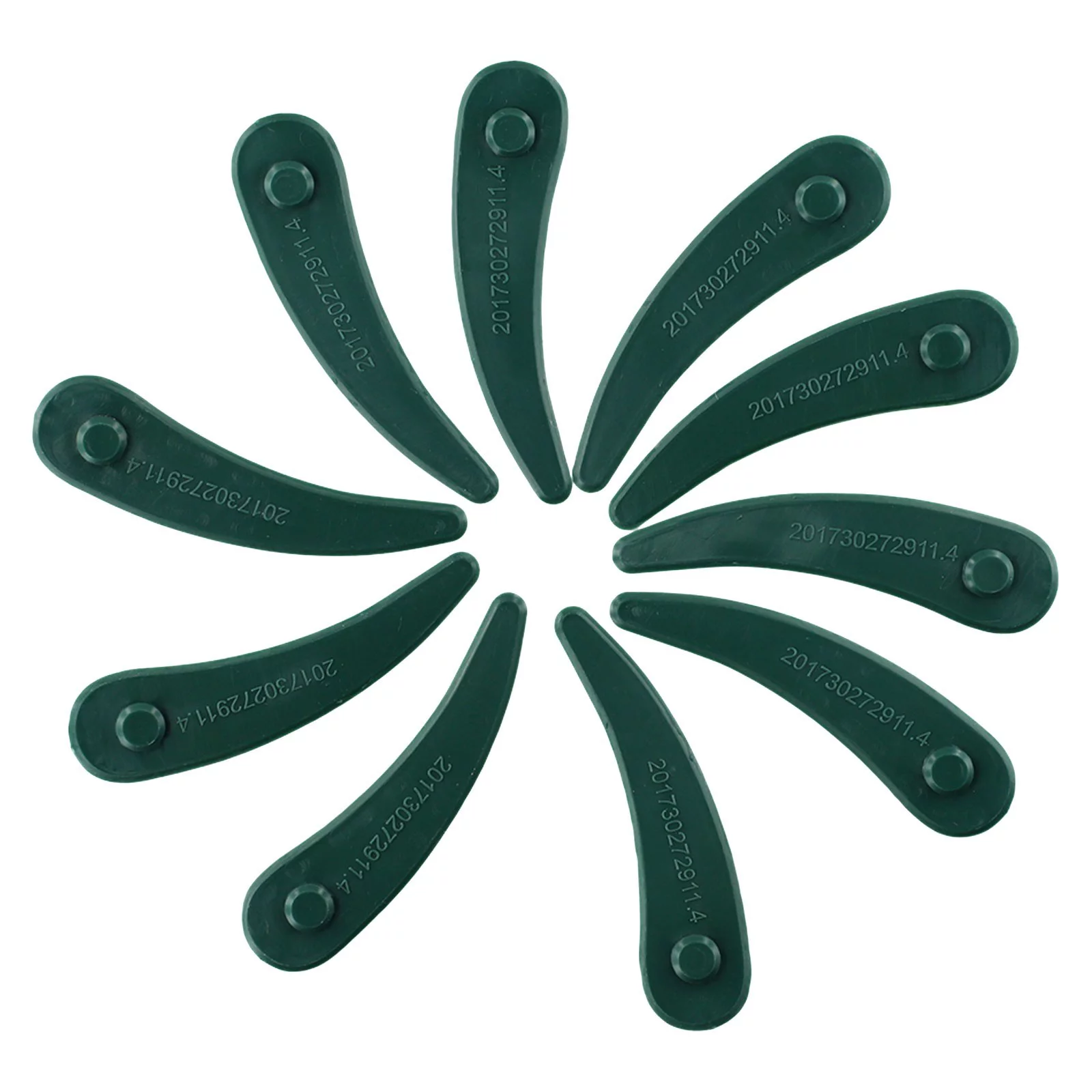 Grass Strimmer Trimmer DuraBlade Blades For Bosch ART23-18LI ART26-18LI X 10PCS