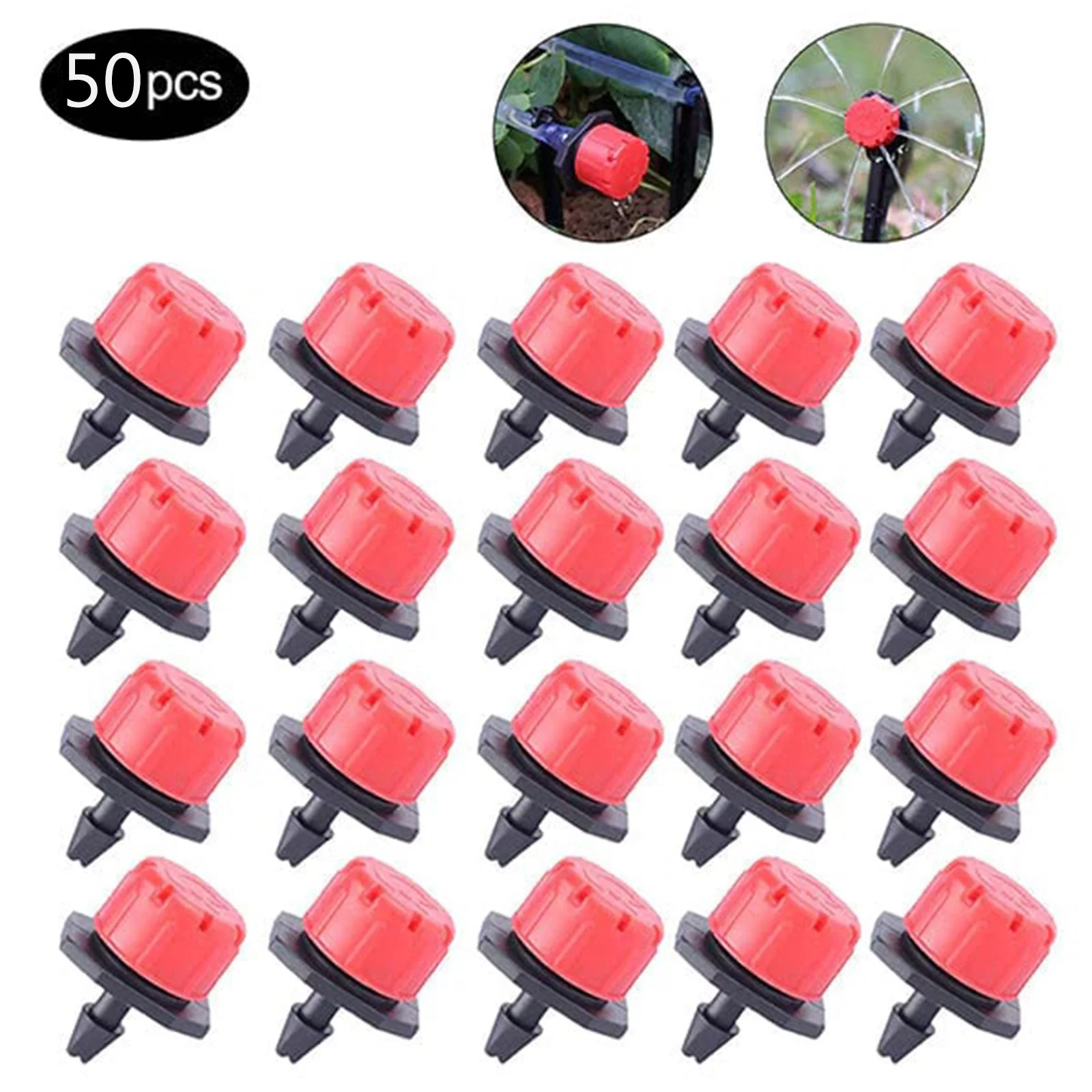 Hose Diving Adjustable Irrigation Drippers Sprinklers Garden Automatic Garden Sprinkler Adjustable Sprinkler Head For Home Watering Sprinklers