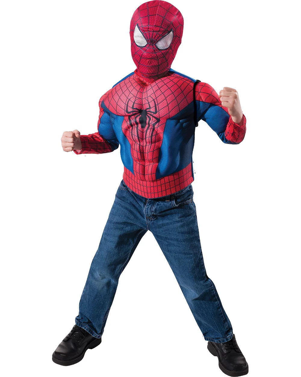 Spider Man Boy's Halloween Fancy-Dress Costume for Child, S (4-6)