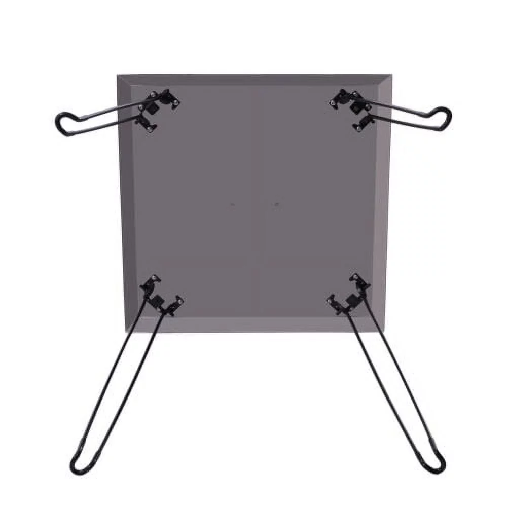 26''X26'' Fire Pit Lid Cover Stainless Steel Burner Pan Lid Square with Handle