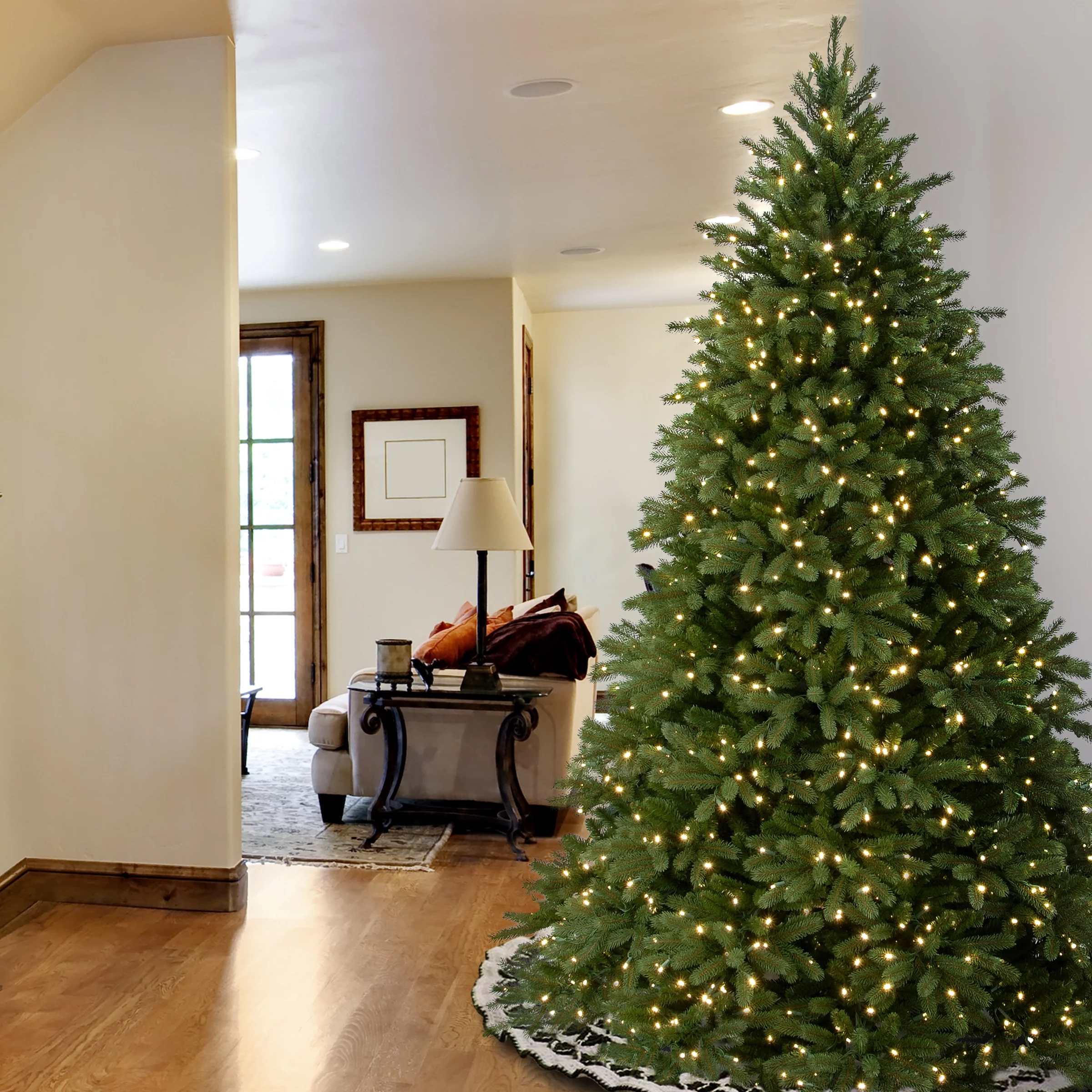 6.5 ft. Jersey Fraser Fir Tree with Clear Lights