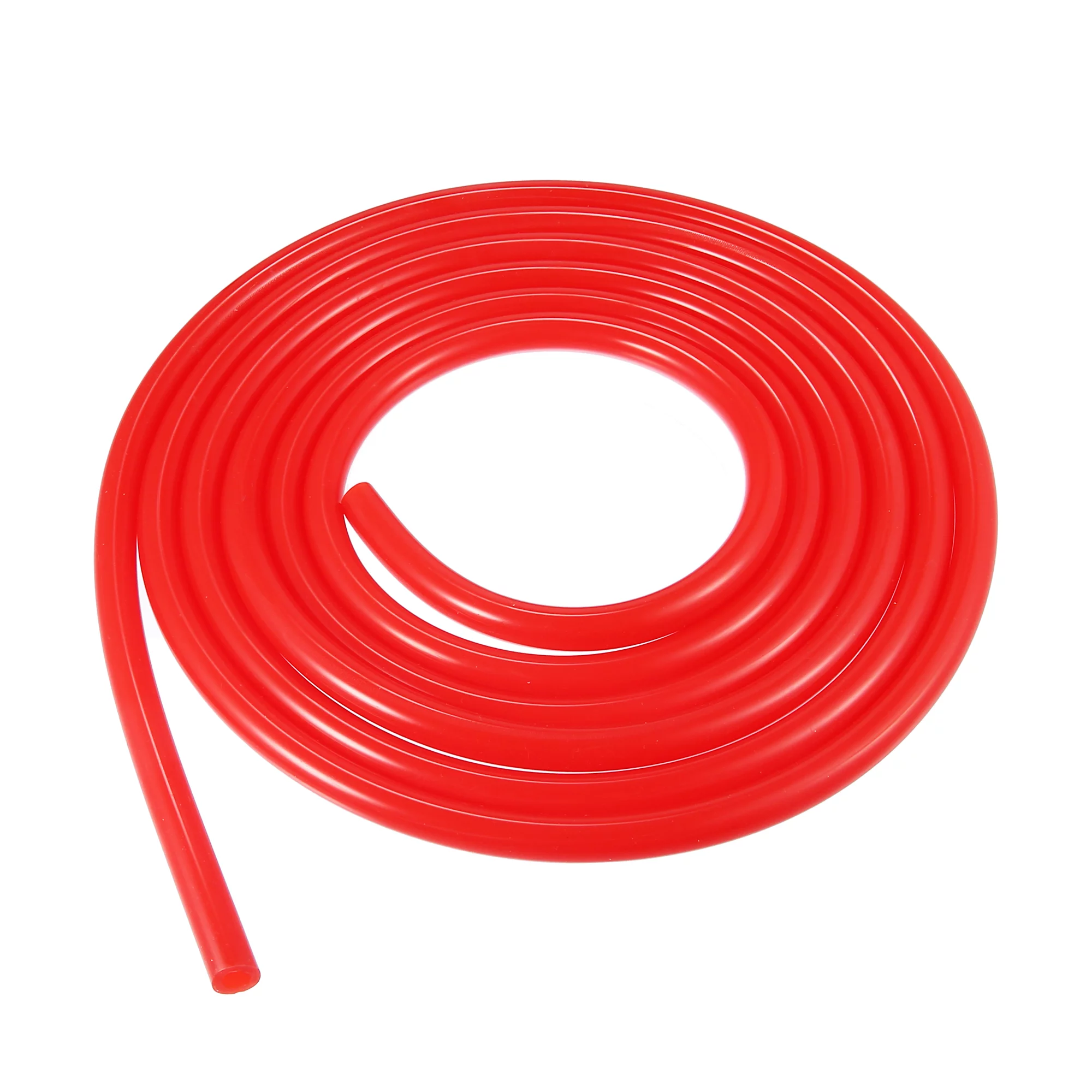 Unique Bargains 8mm ID 4 Meter 13.12ft Car Silicone Vacuum Hose Pipe Water Air Dump Valve Turbo Boost Line Tube Red