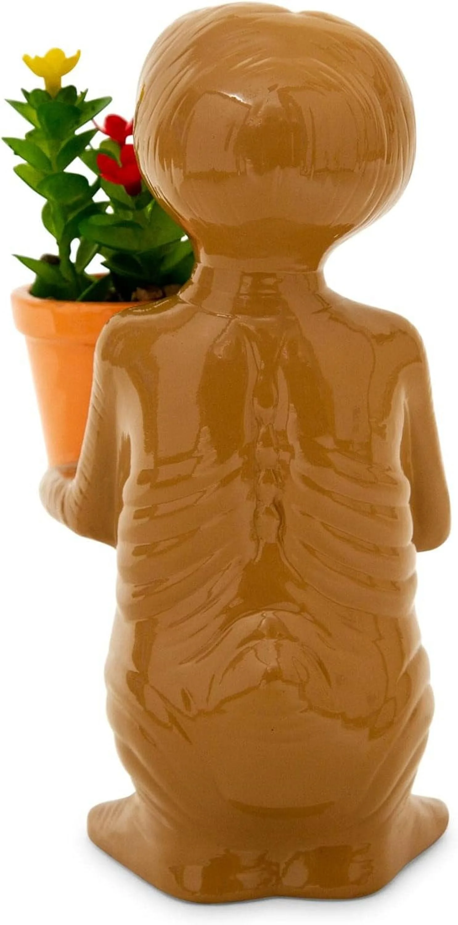 The Extra-Terrestrial 7-Inch Ceramic Planter With Artificial Succulent