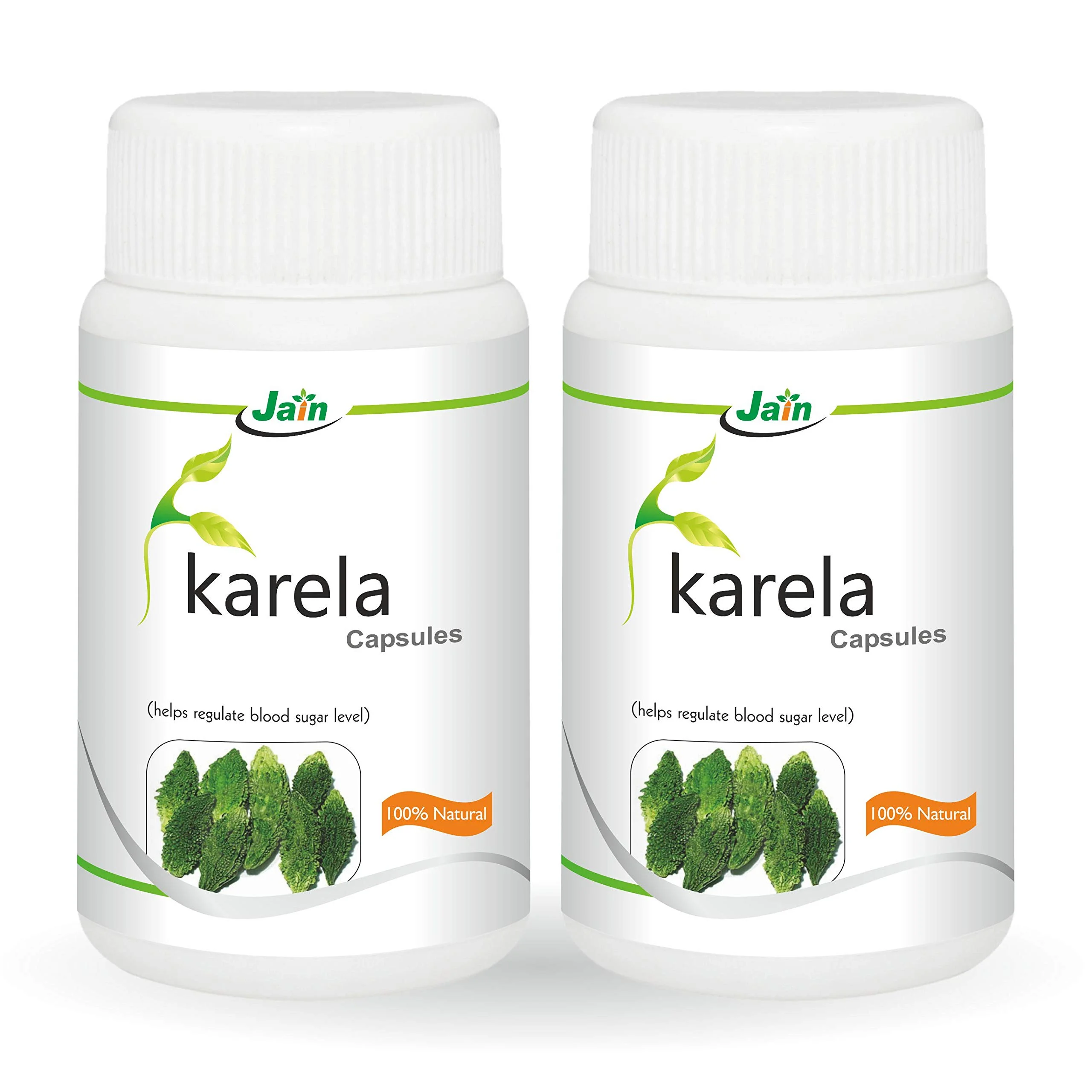 Jain Karela Capsules - 60 Count (Pack Of 2)