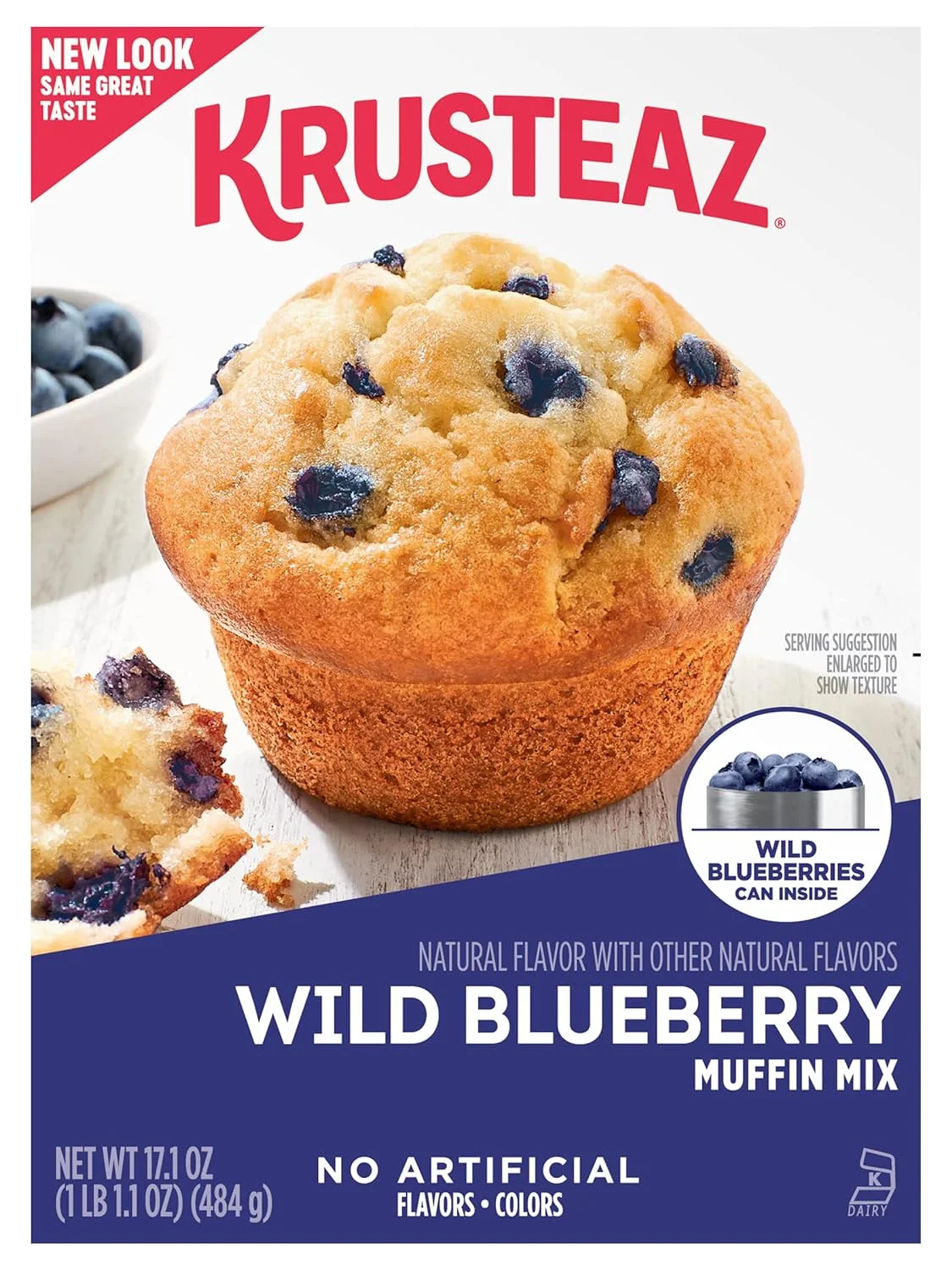 Wild Blueberry Mix, 17.1 OZ (Pack Of 12)