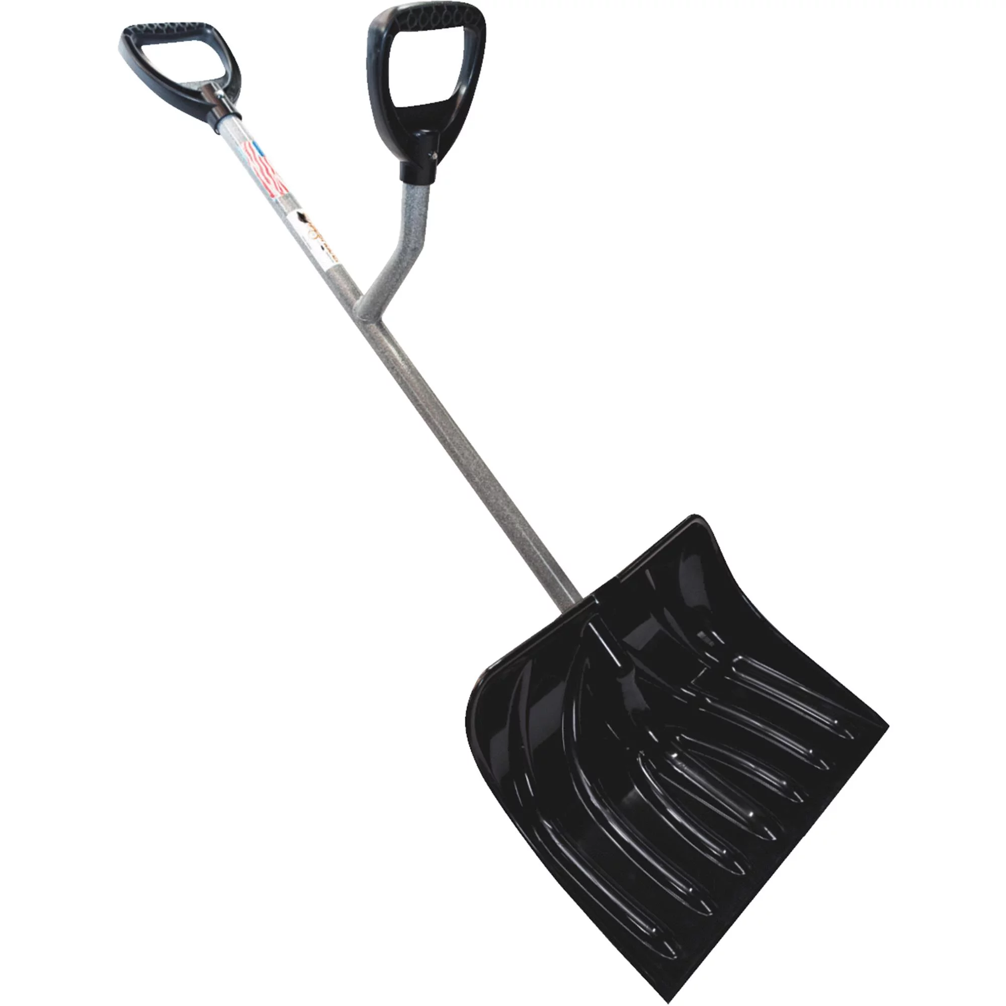 Ergie Shovel Ergonomic 18-Inch Two-Handed Ergonomic Snow Shovel