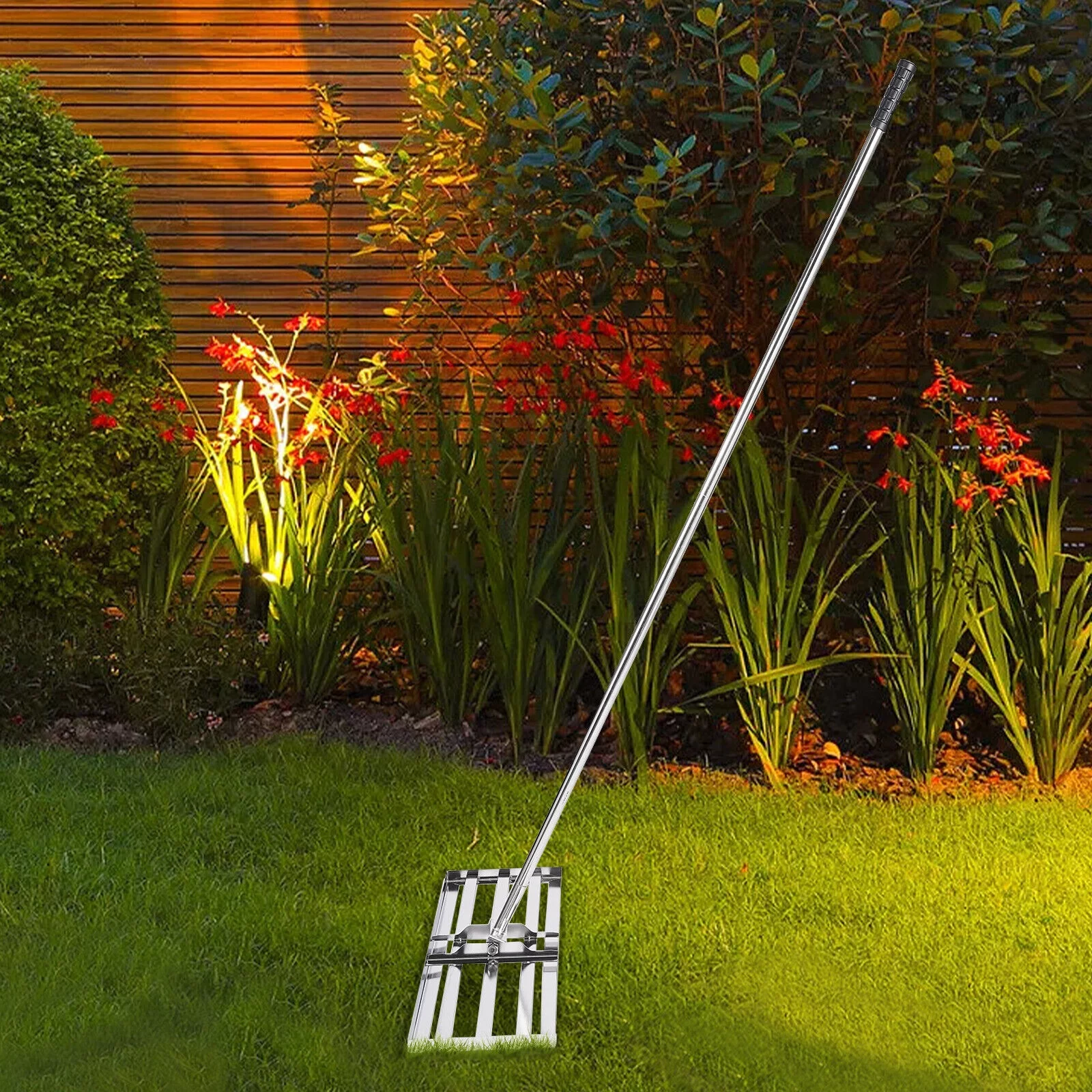 Field Rake for Ground Lawn Large Rock Leveling Landscaping Work Garden Yard Tool