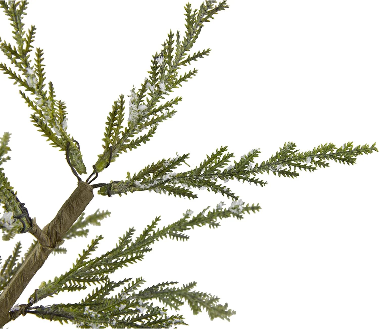 Real Touch™ Potted Medium Iced Cedar Artificial Christmas Tree - 24