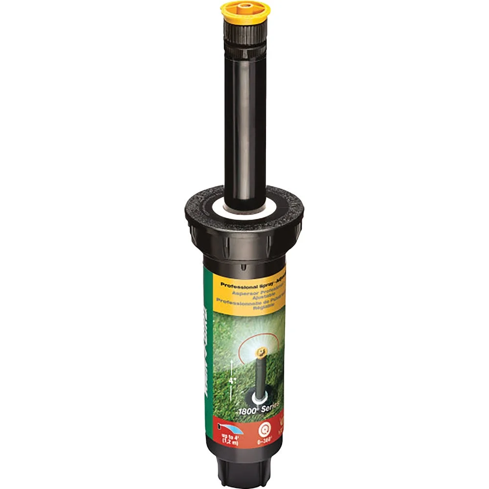 1 PK, Rain Bird 4 In. Full Circle Adjustable 4 Ft. Rotary Sprinkler