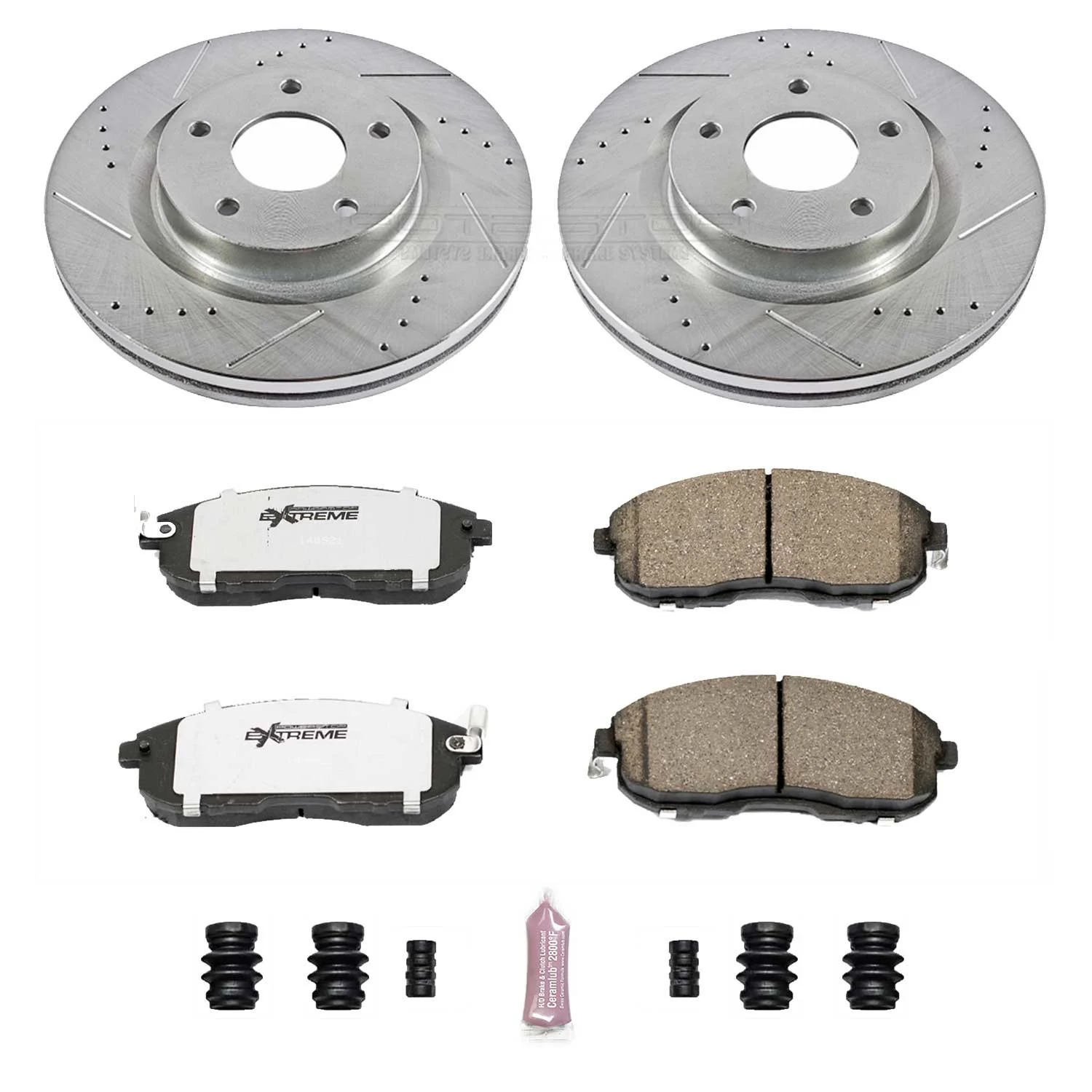 Power Stop K241-26 Z26 Street Warrior Performance Upgrade Kit -Front