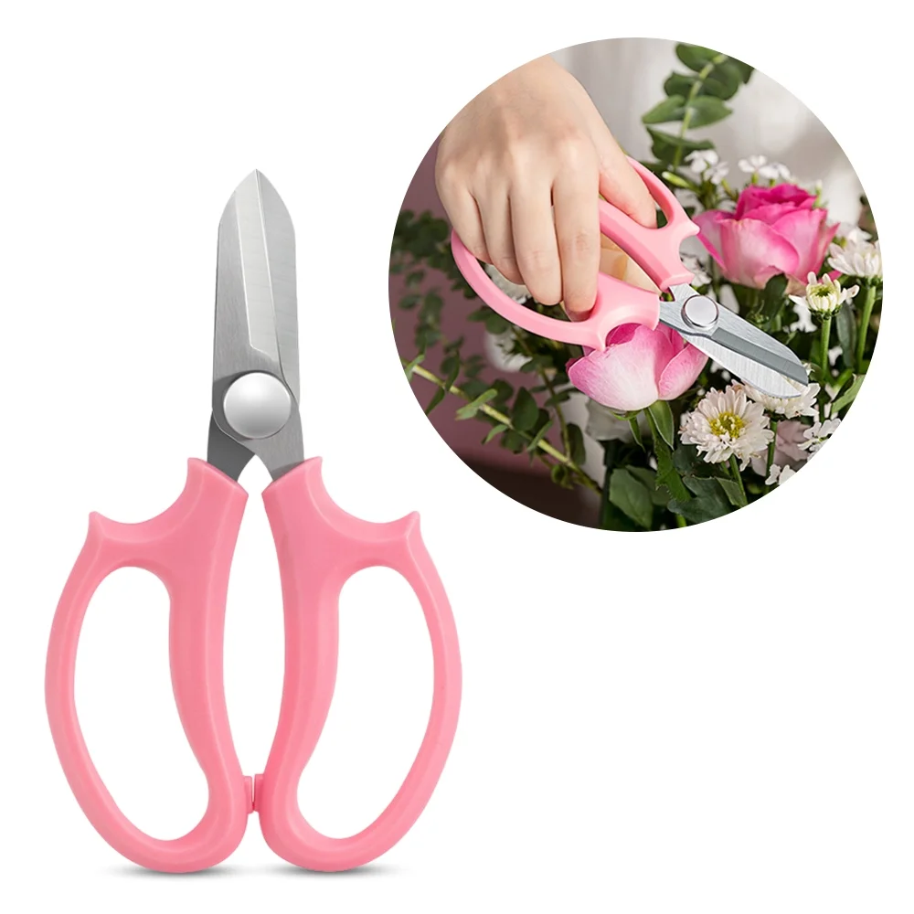 Flower Scissors,Floral Shears Plant Scissors Stainless Steel Flower Scissors 5 Piece Shears With Handle Shears Tools Shears Scissors All Purpose All Purpose Shears Steel Floral Shears Siuke