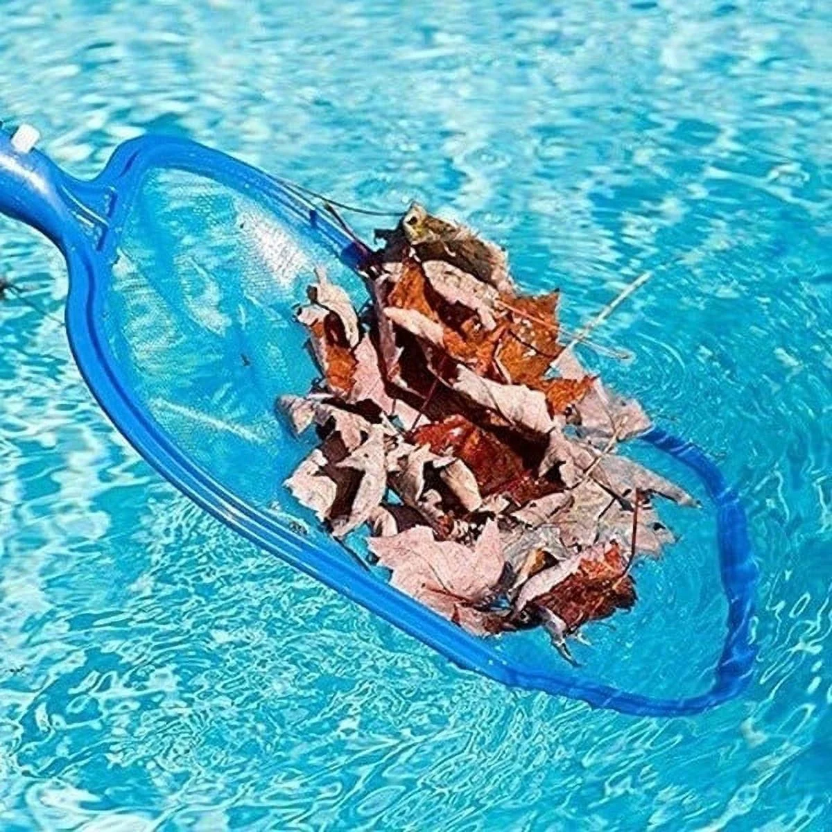 Everso Swimming Pool Pond Fountain Vacuum Cleaner Leaf Skimmer Mesh Set Cleaning Tool