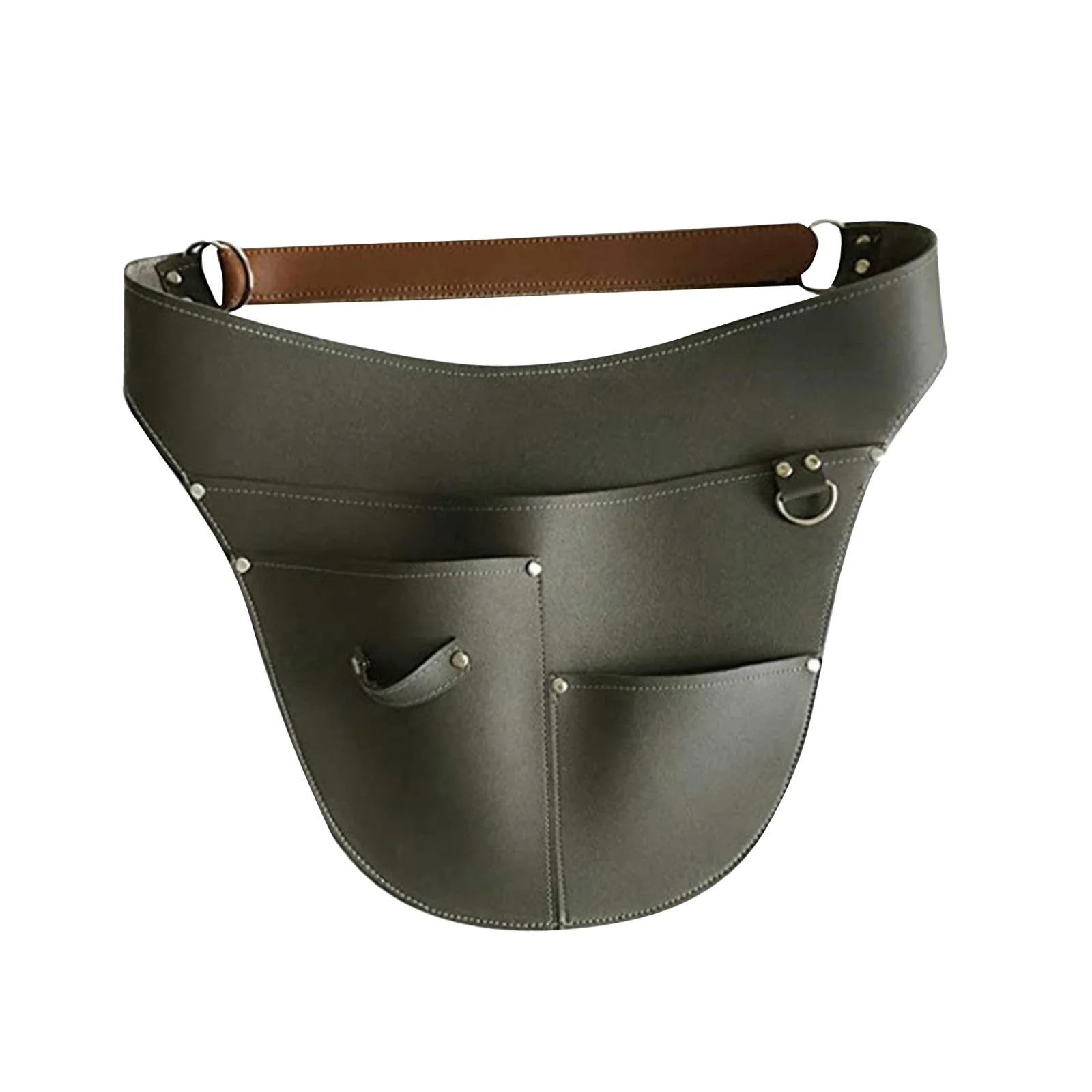 oshhnii Gardening Tool Belt Holder Waist Bag Electrican Tool Organizer for Gardening Dark Green