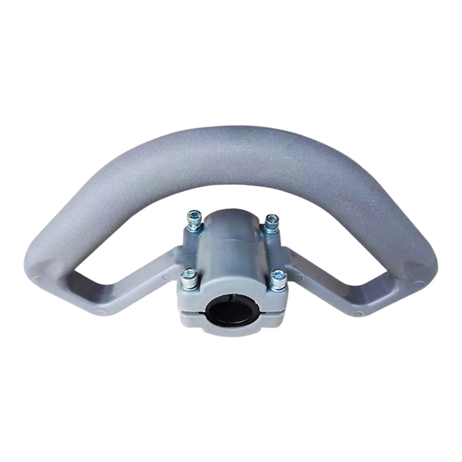 Universal Loop Handle Bar Mounting Hardware For Trimmer Lawn Gray