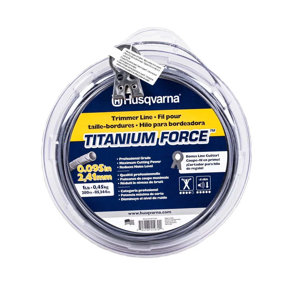 Husqvarna 639005104 Commercial Grade Titanium Force .095