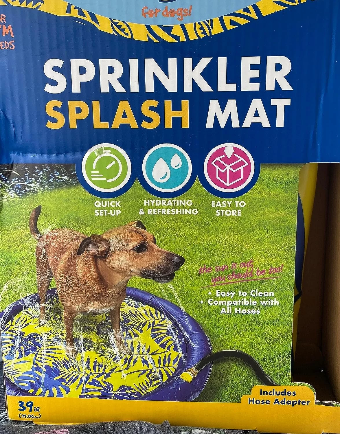 Sprinkler Splash mat pet