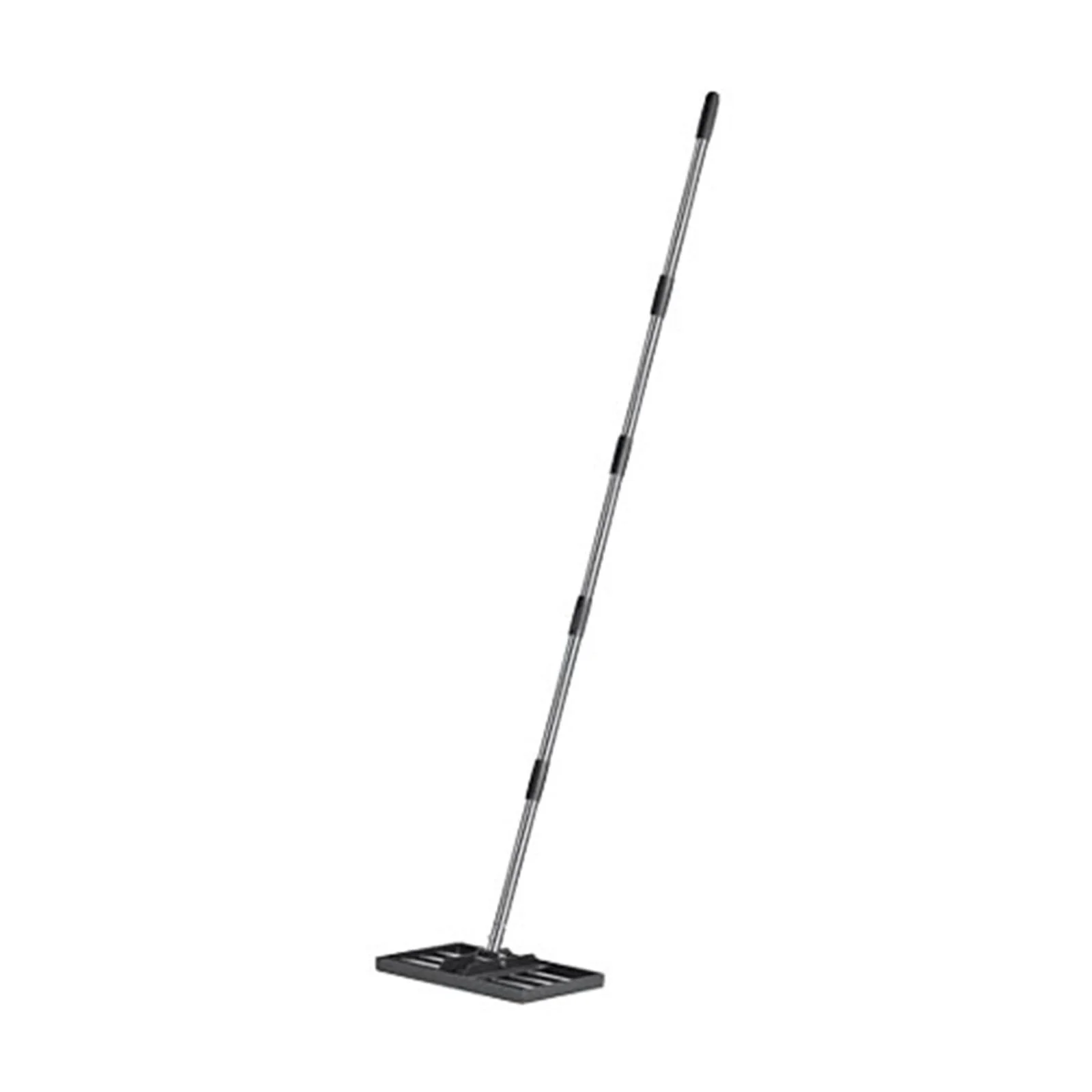 oshhnii Lawn Leveling Rake Extended Grip Lawn Leveling Tool Landscape Rake for Yard Golf 5 Section Short Rod