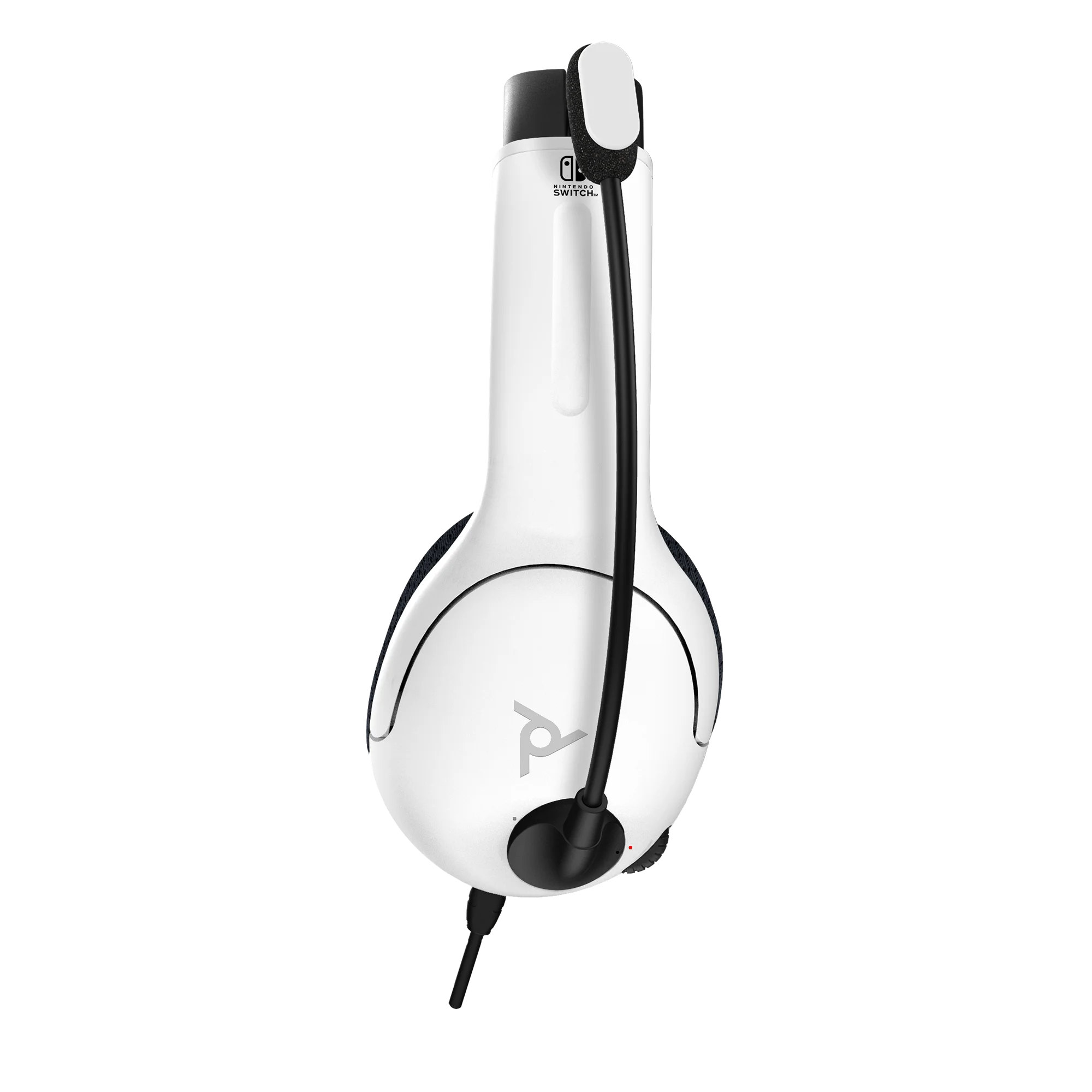 PDP Gaming LVL40 Wired Stereo Gaming Headset with Noise Cancelling Microphone: Nintendo Switch - Black & White, Nintendo Switch