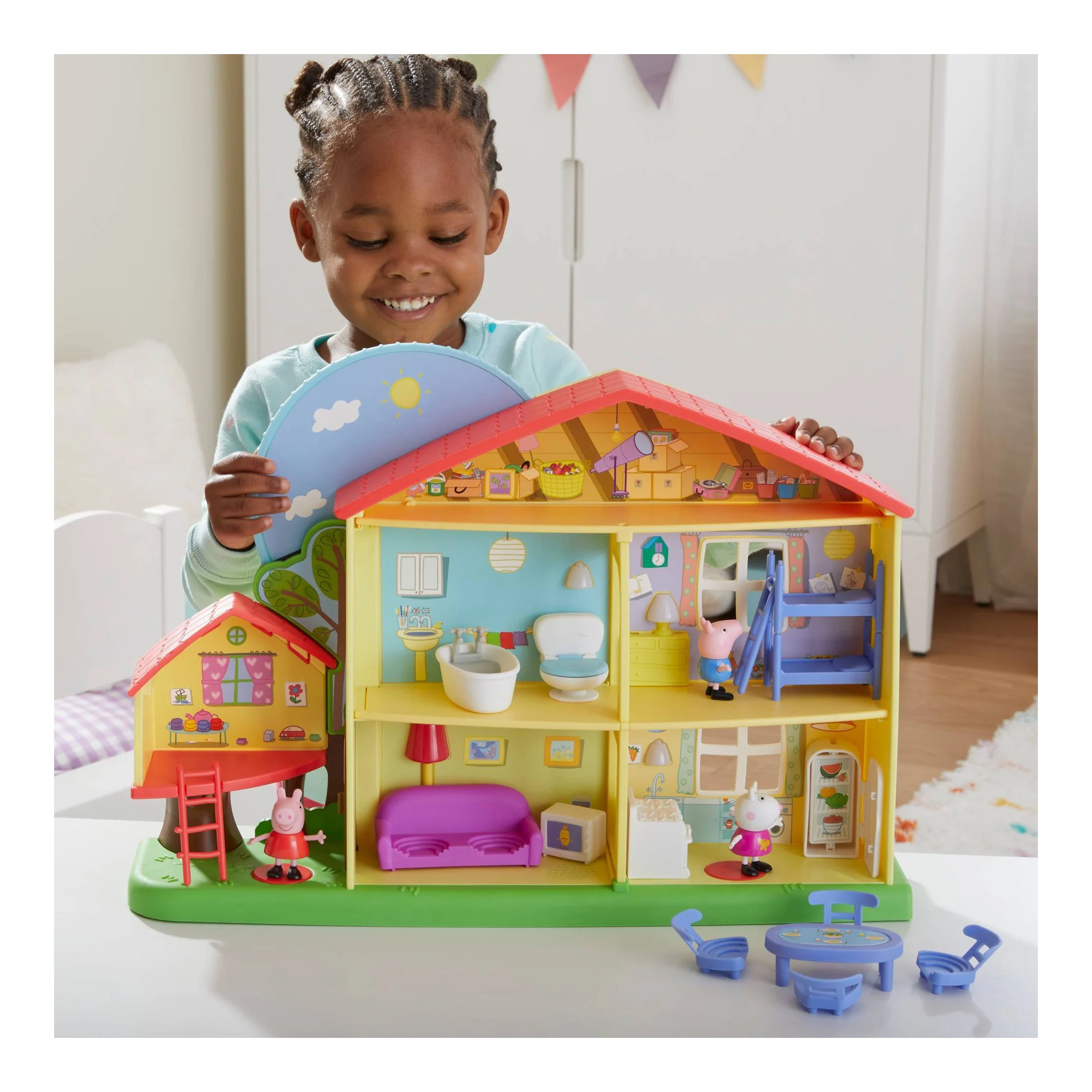 Peppa Pig Peppa's Playtime to Bedtime House Playset