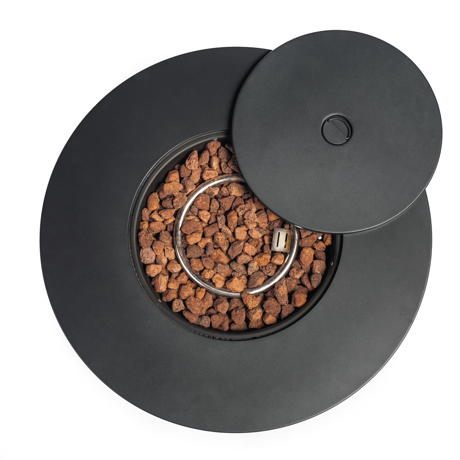 DremFaryoyo 30inch Propane Round Fire  40000BTU Propane Fire Pit