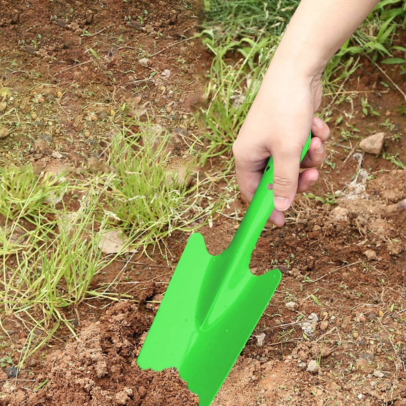 MOQIN Garden Mini Colorful Iron Hand Shovel, Trowel Set Garden Light Duty Tool, Miniature Succulent Indoor Outdoor Care for Flower Soil Plant Dig Transplant