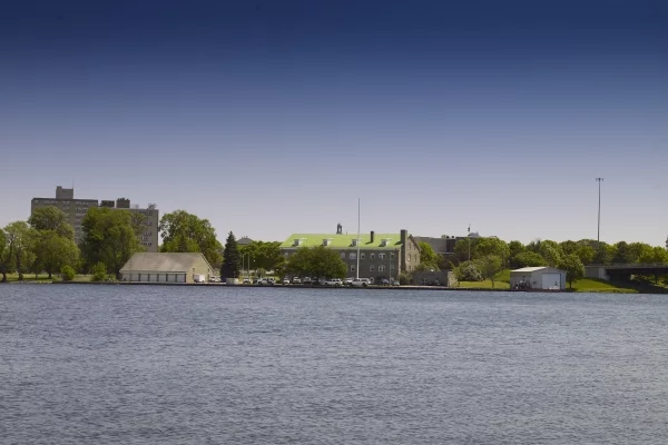 Print: Water View, Robert C. Mcewen U.S. Custom House, Ogdensburg, New