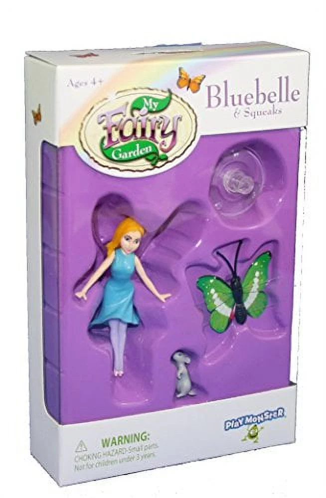 My Fairy Garden Fairy & Friends Playset - Bluebelle & Squeaks