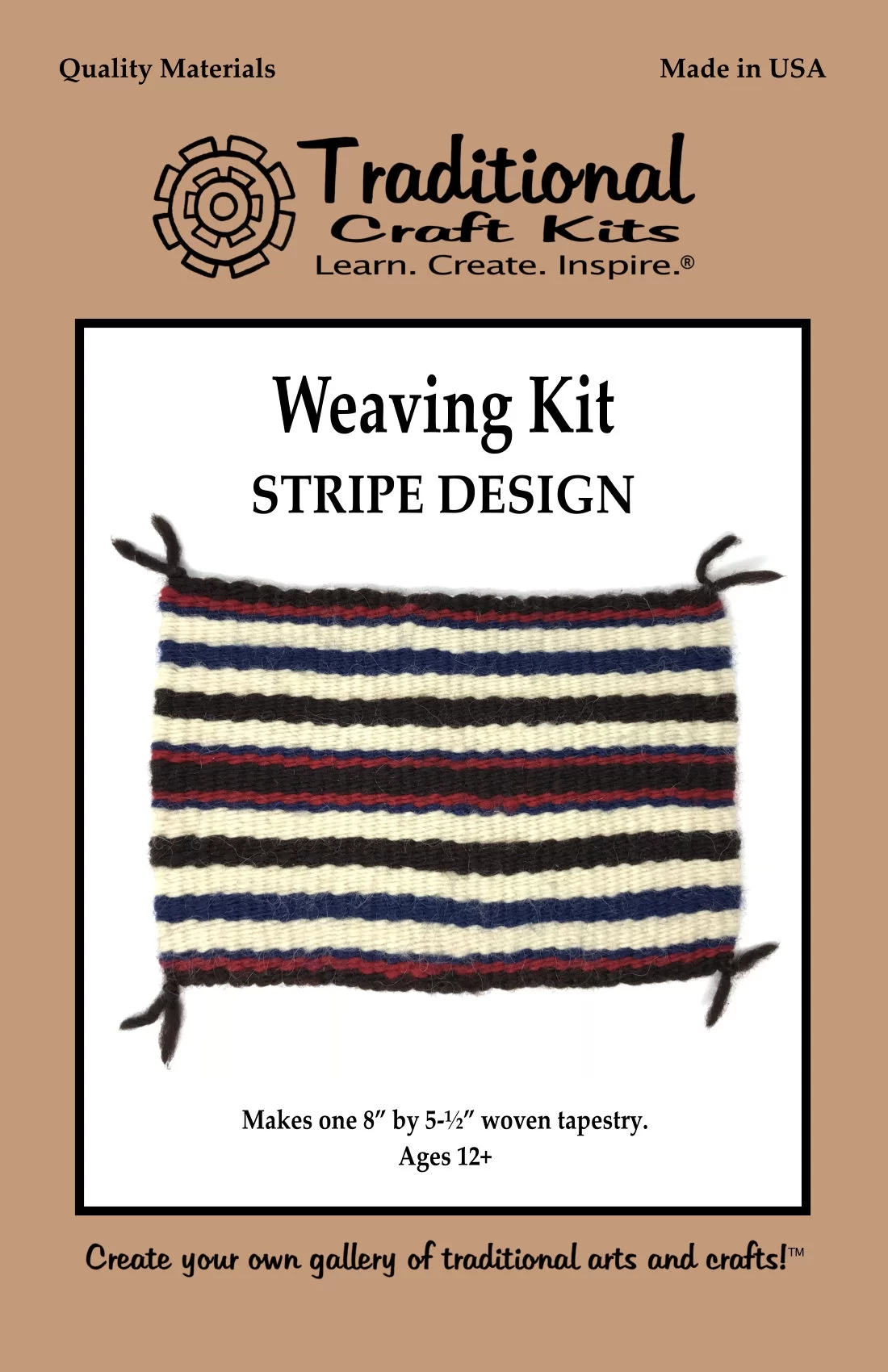 Weaving Kit - Stripe Design
