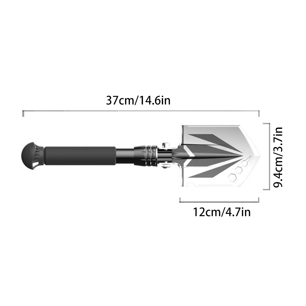 ammoon Folding Gardening Shovel Compact and Portable for Camping and Hiking