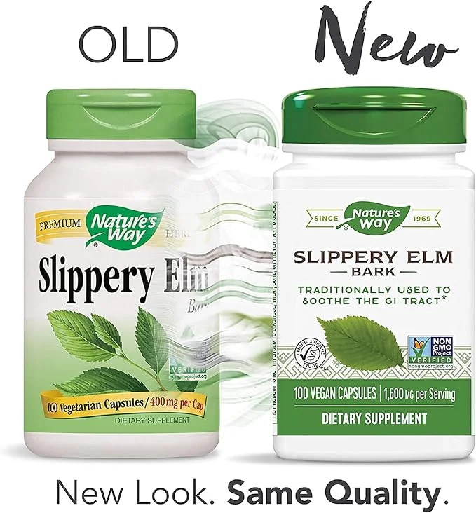 Natures Way Slippery Elm Bark
