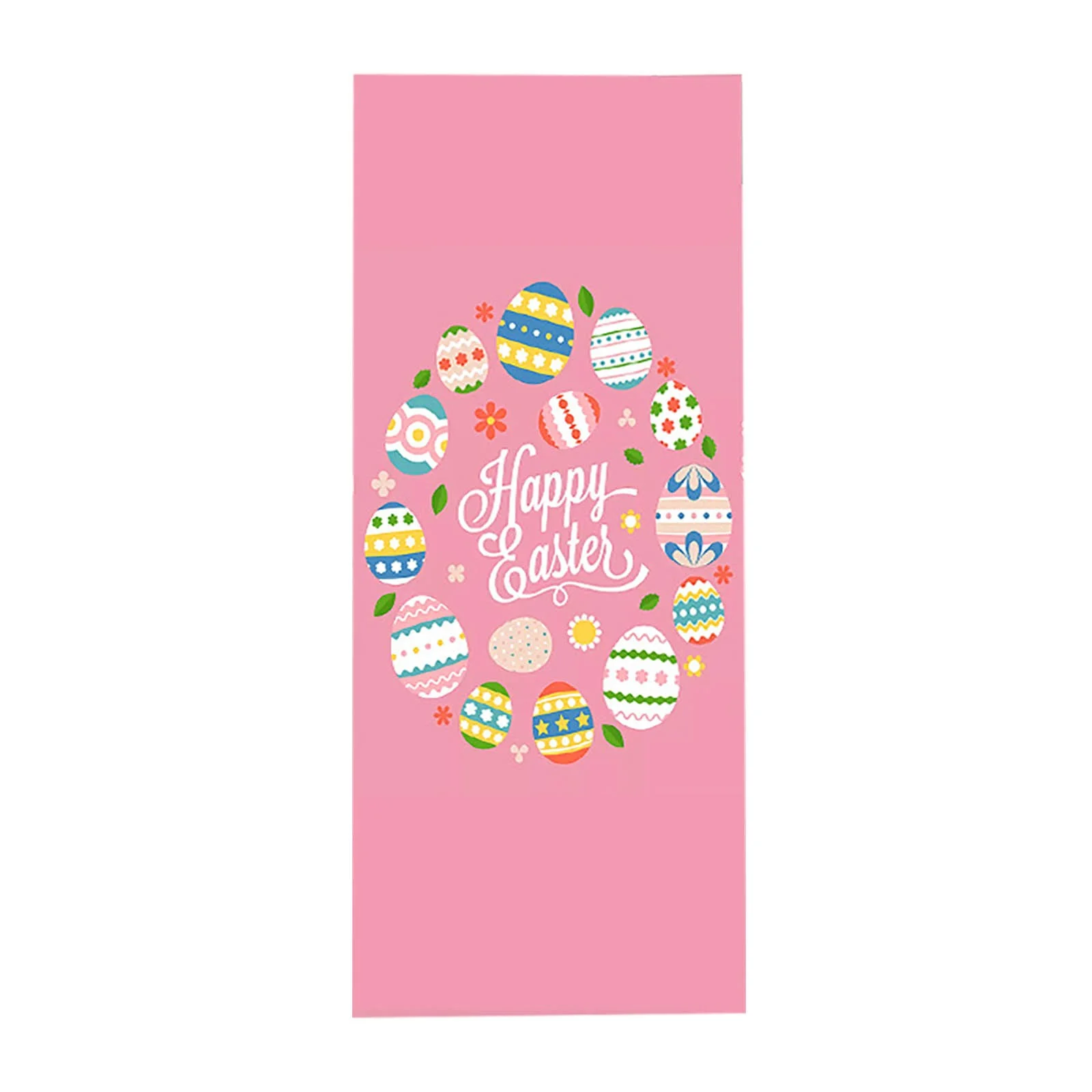 Easter Cartoon Resurrection Egg Door Curtain Bedroom Room Door Cute Bunny Decorative Door Cover Colorful Easter Egg Door Cover Easter Egg Door Cover