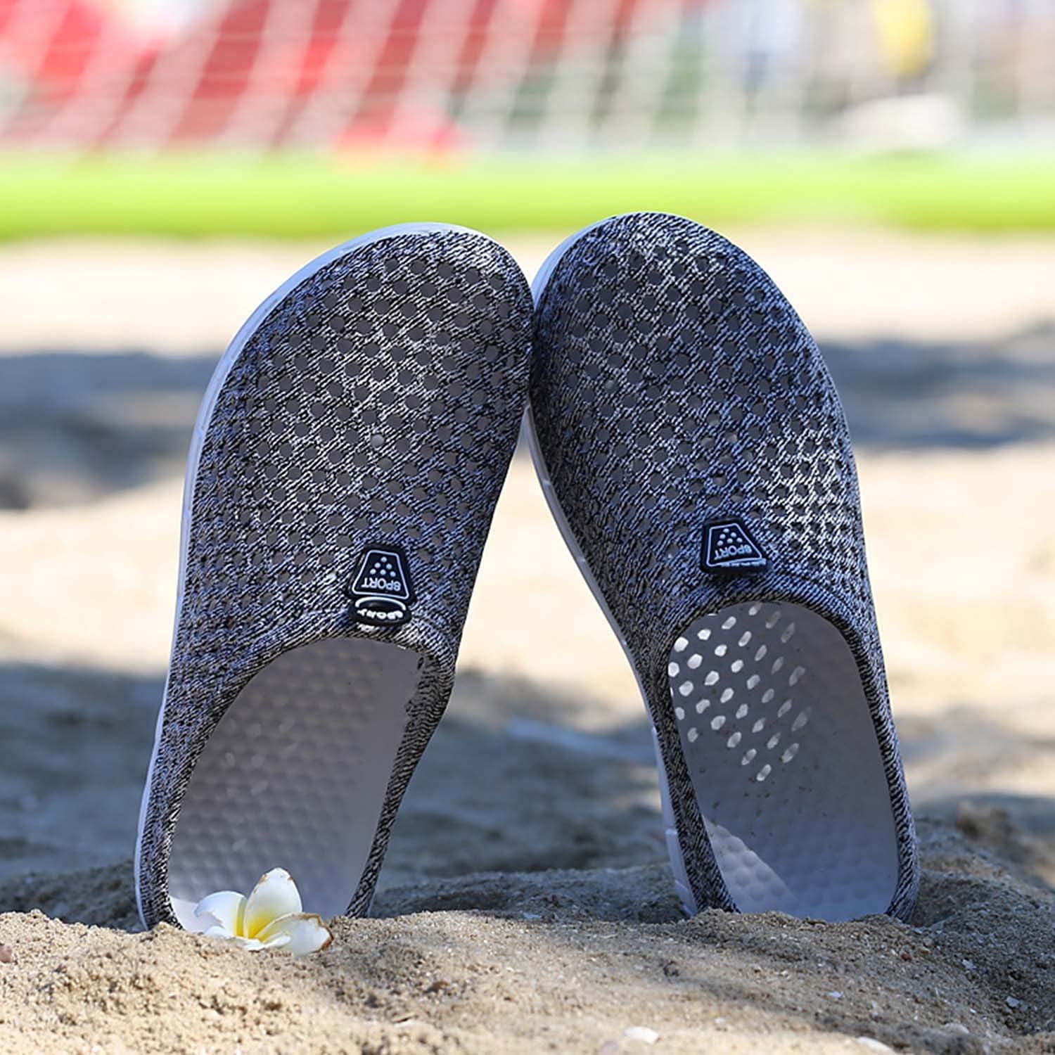 Women's Garden Clogs Shoes Casual Slipper Beach Sandals Anti-Slip Pool Water Shoes Home Slippers Summer Footwear