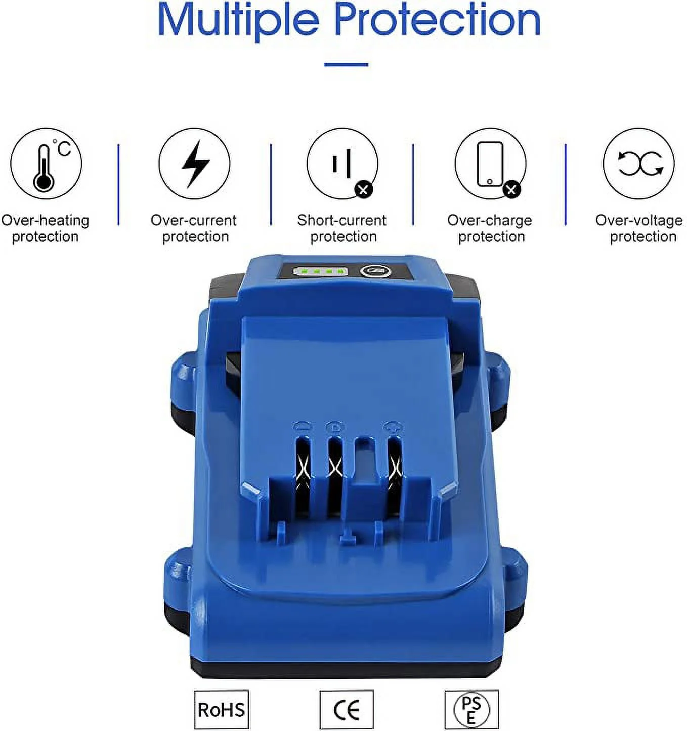 TenHutt 24V 3000Ah Lithium-ion Battery for Kobalt 24V Max KB624-03 KB524-03 KB424-03 KB224-03 KB124-03 0673802 1051230 Lithium Ion Cordless Tools Battery(2Pack)