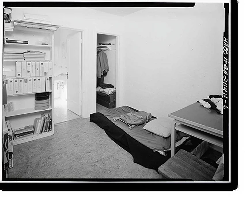 Historic Framed Print, Lassen Volcanic National Park, Manzanita Ranger Residence, Mineral vicinity, Tehama County, CA - 6, 17-7/8