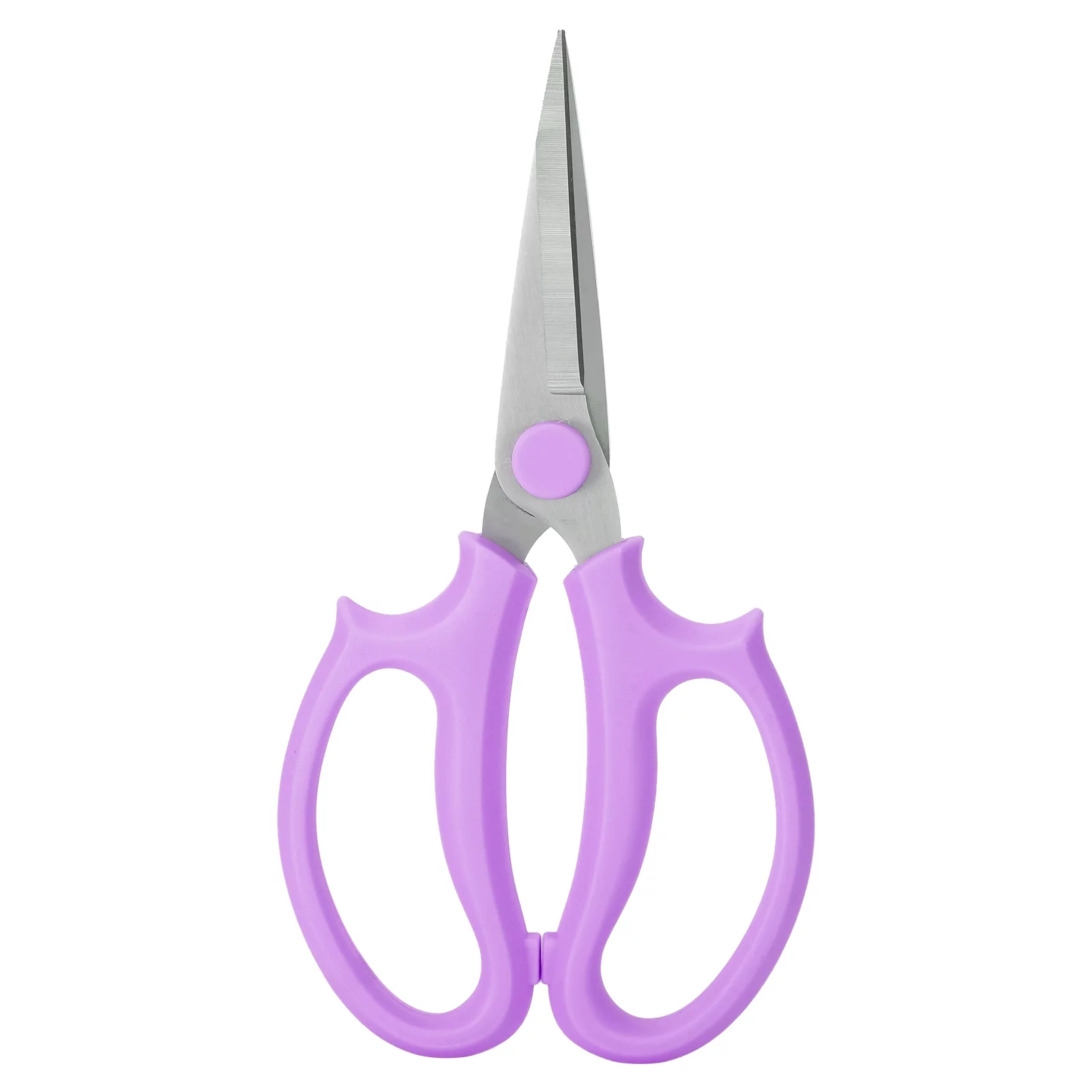 Garden Scissors Lightweight Potted Plants Scissors Alloy Steel Potted Plants Flower Shears Ergonomic Garden Pruning Tools(Pink)