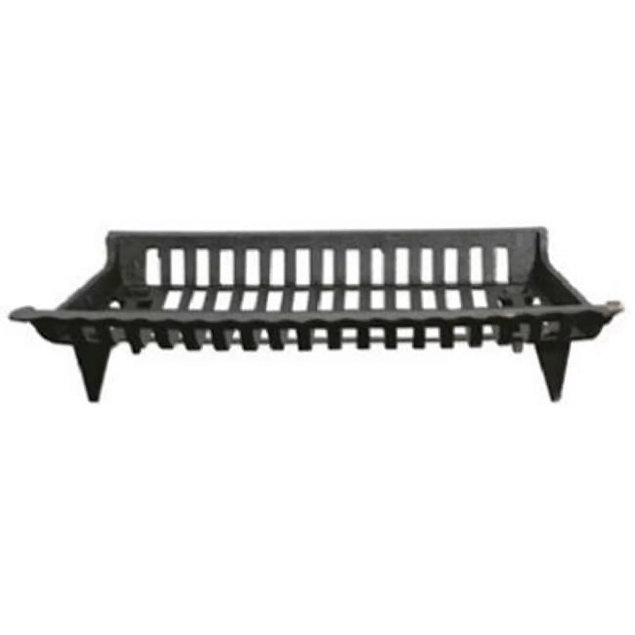 CG27 27 in. Cast Iron Fireplace Grate, Black